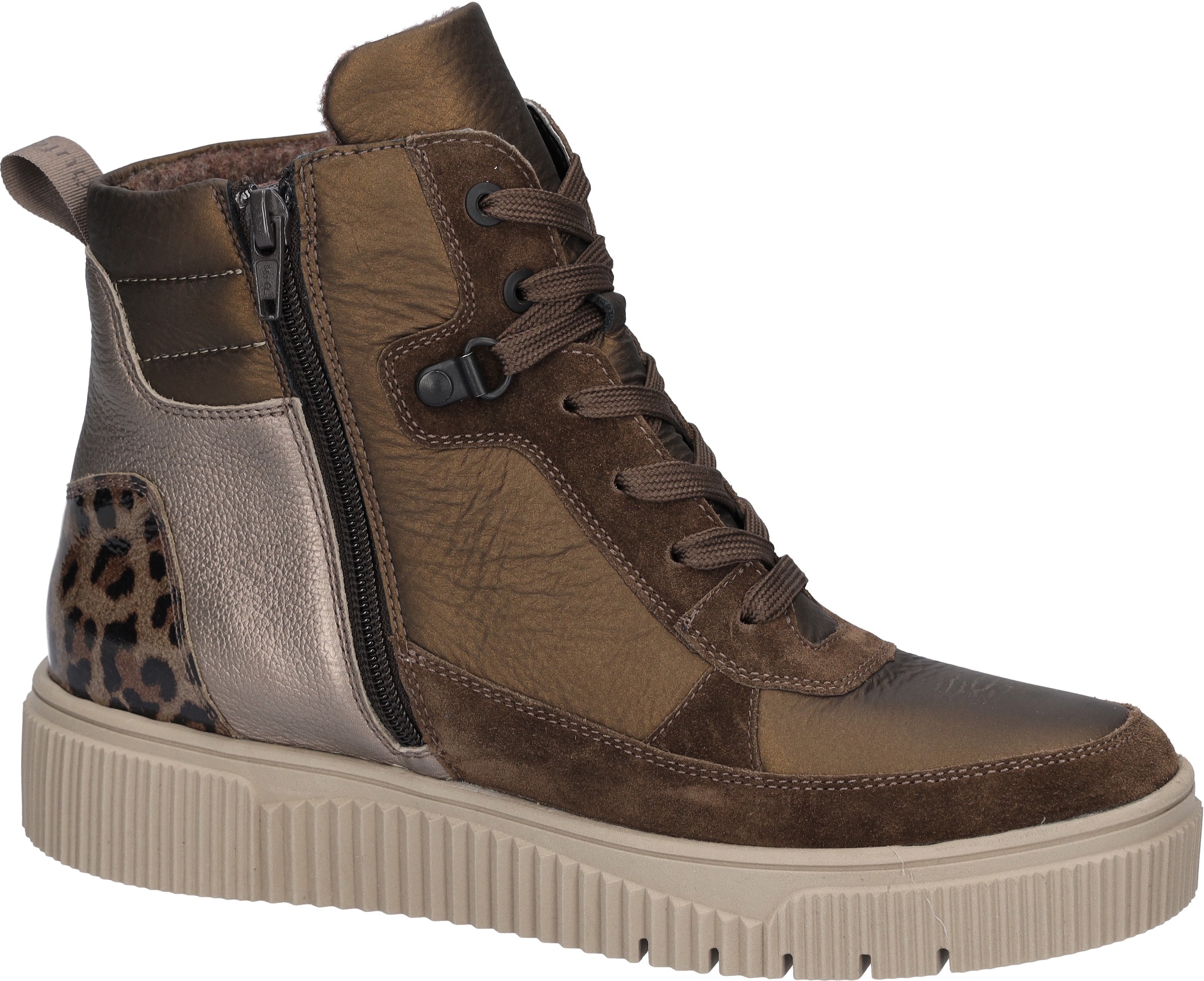 Waldläufer Schnürboots »K-SANSA«, Schnürstiefelette, Komfortschuh in Extraweite K
