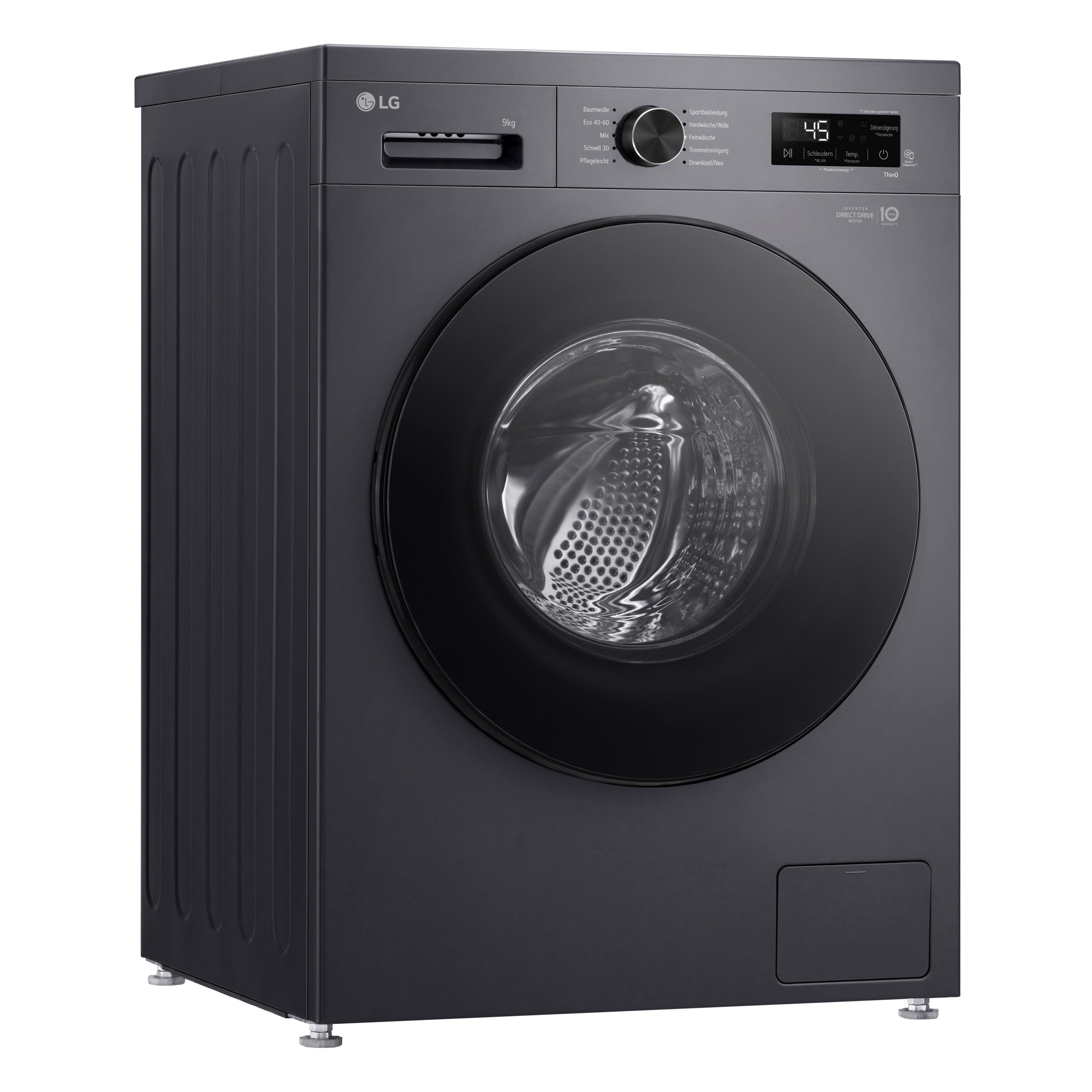 LG VB "F4WB309YB" 9 kg 1400 U/min Freistehend mit Unterbaumöglichkeit