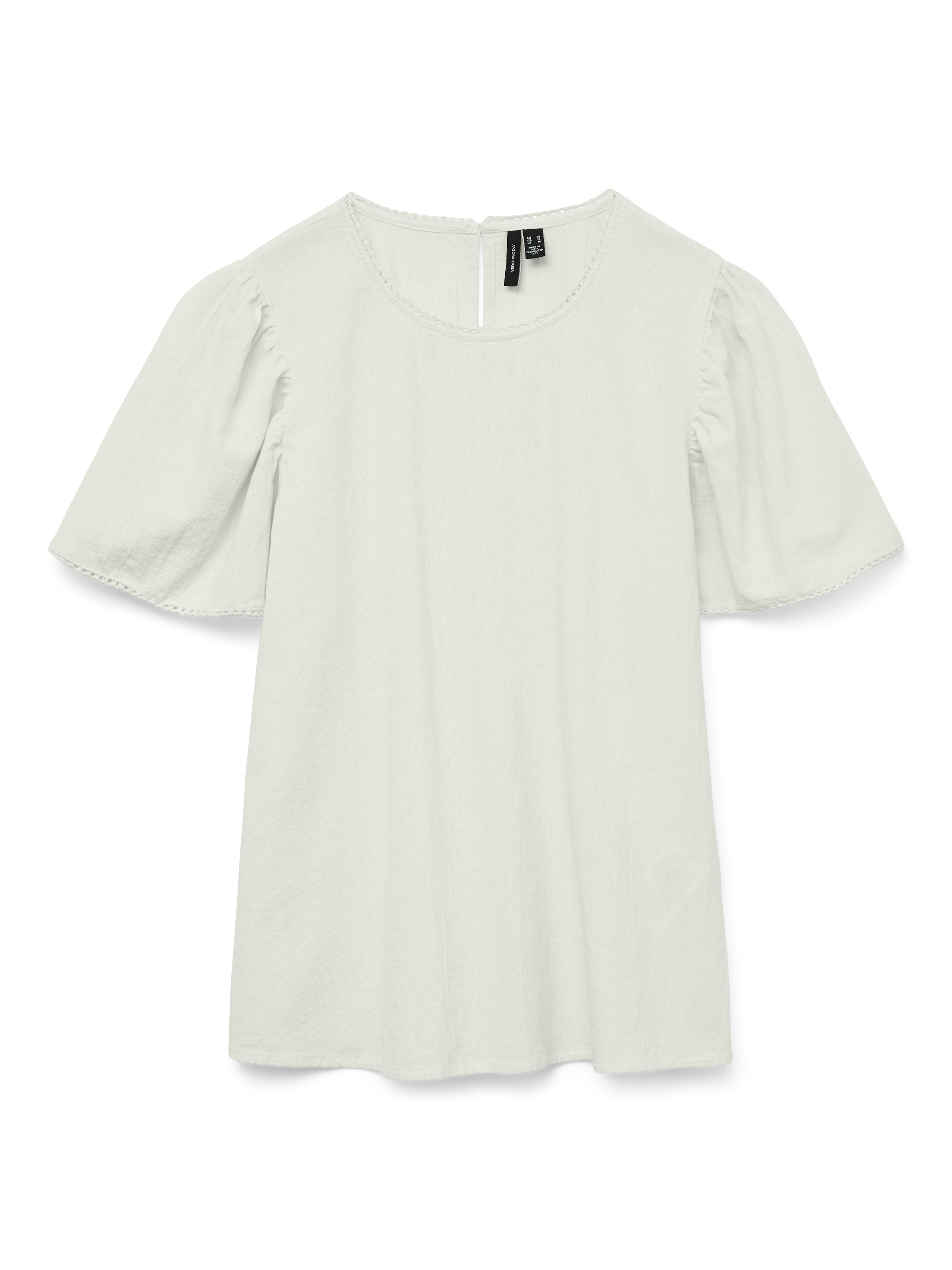 Vero Moda Kurzarmbluse »VMPRETTY SS TOP WVN GA NOOS«