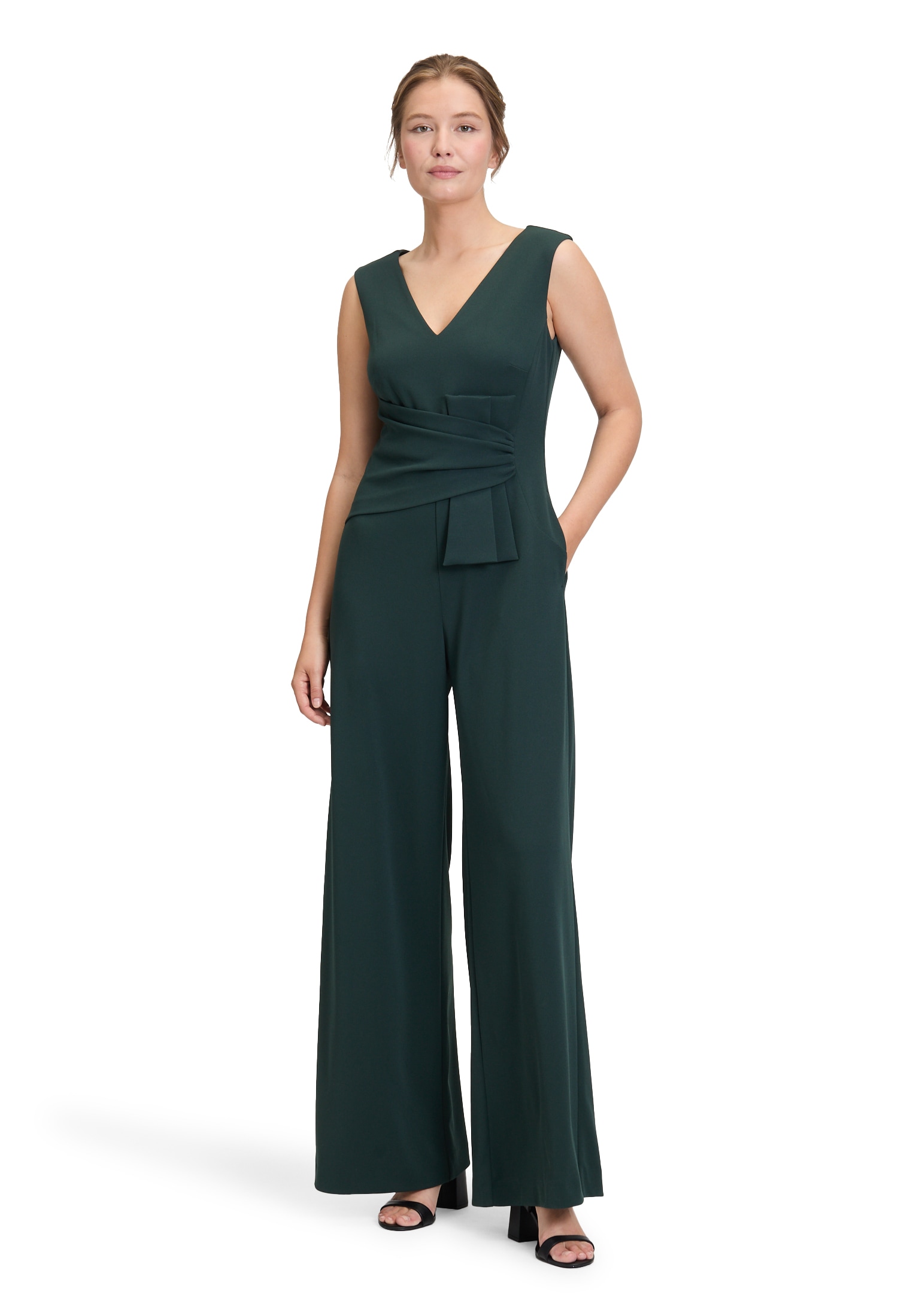 Vera Mont Overall "Damen Jumpsuit mit weitem Bein", 1 günstig online kaufen