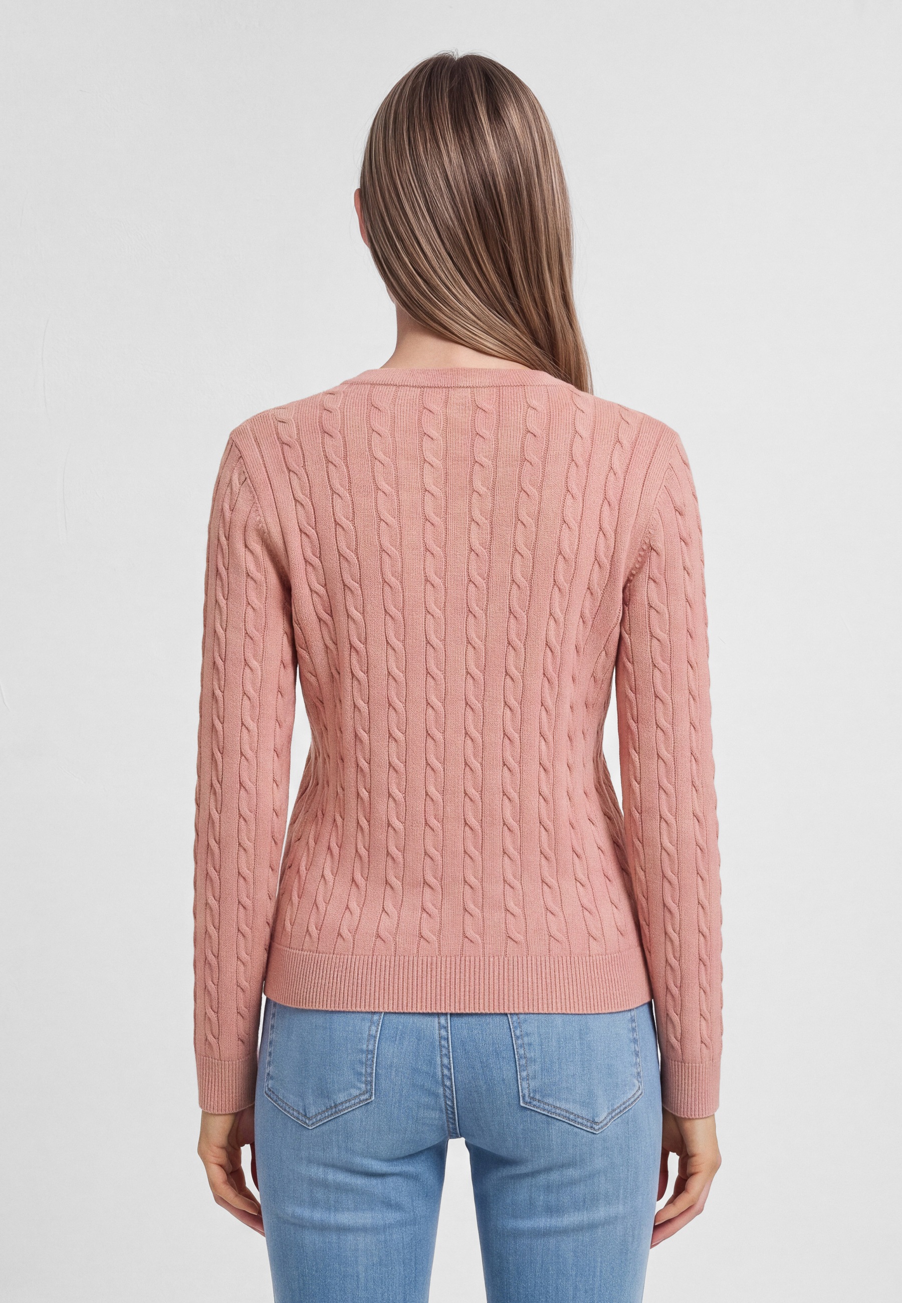 Mavi Langarmshirt »V-NECK SWEATER« Pullover Feinstrick