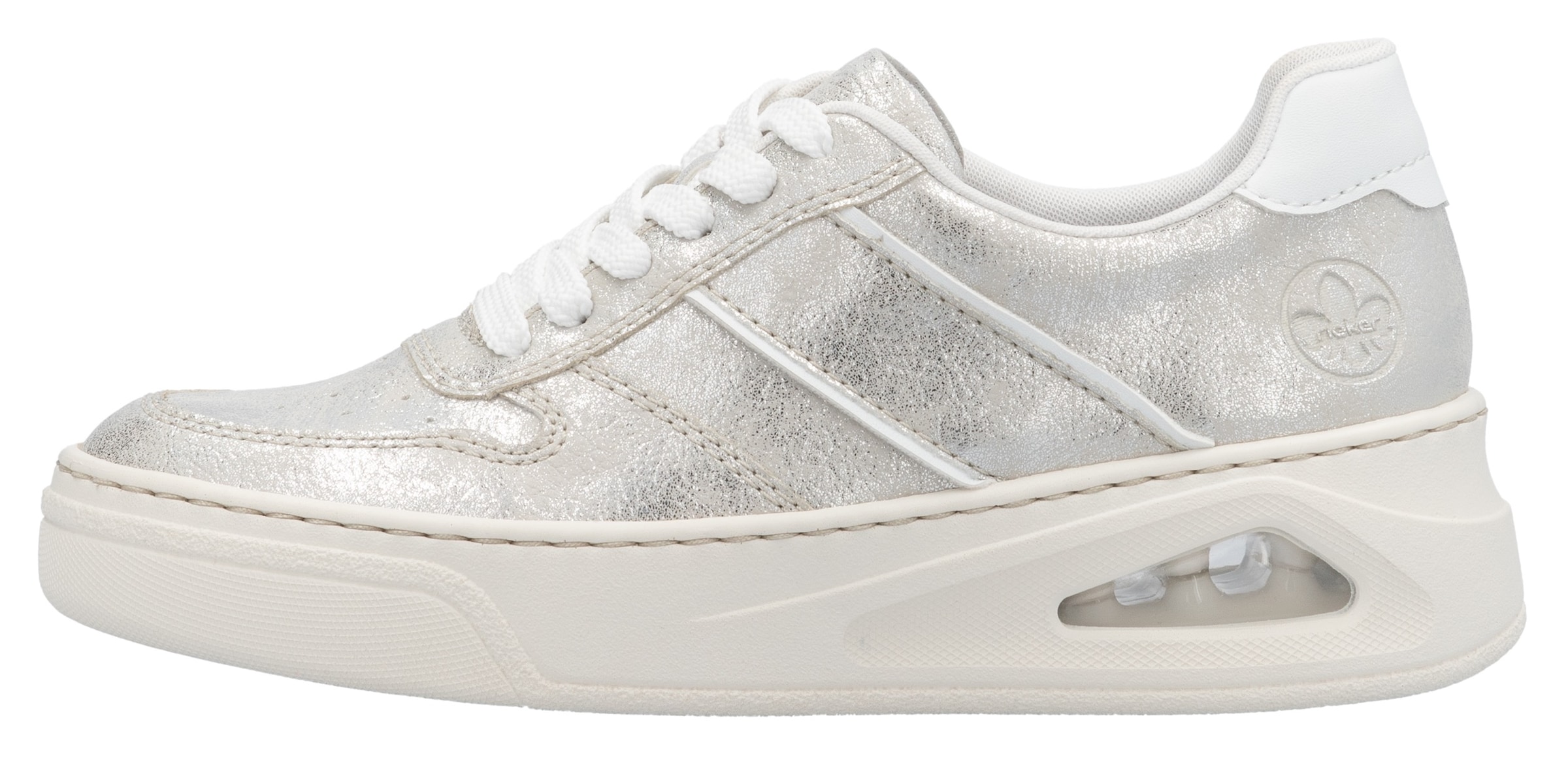 Rieker Plateausneaker, Schnürschuh, Halbschuh, Freizeitsneaker mit Rieker Air Ausstattung