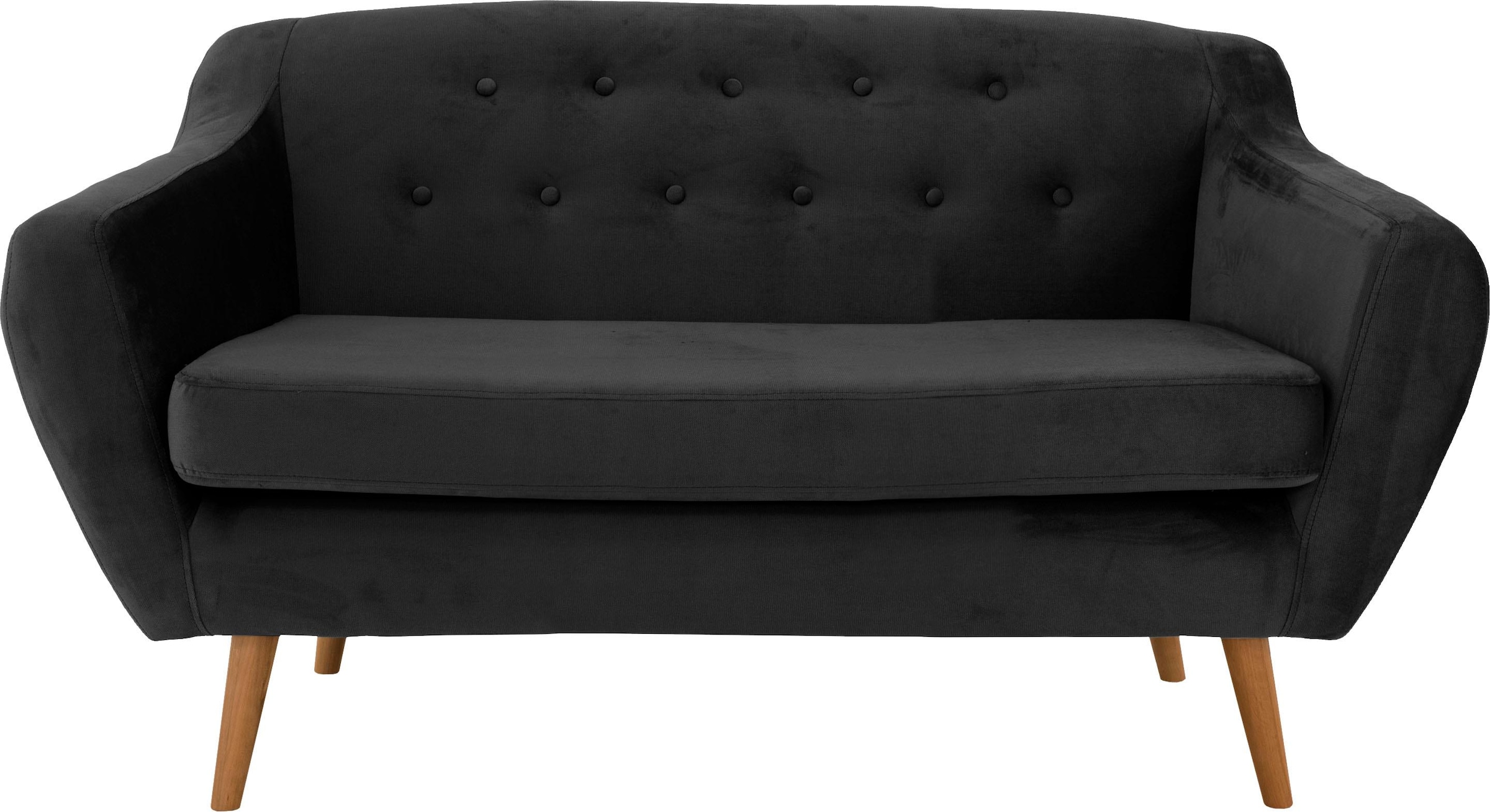 Home affaire 2-Sitzer "Renne" mit Heftung im Rücken im skandinavischem Stil günstig online kaufen