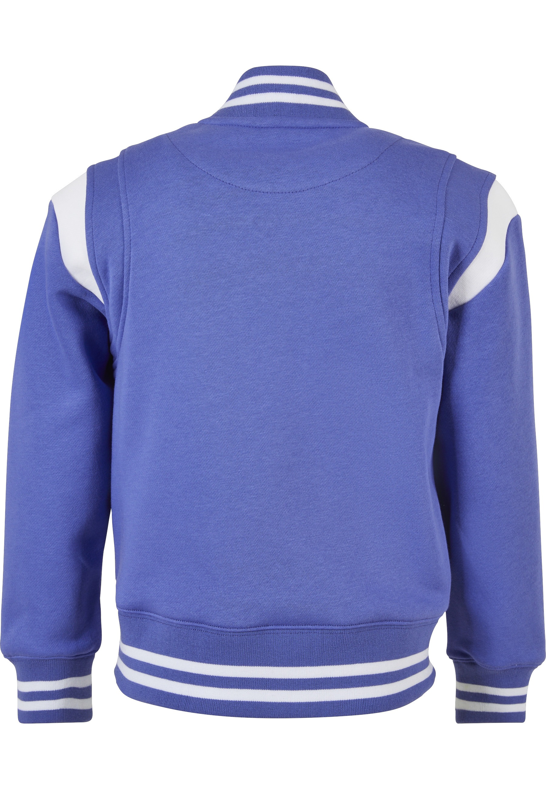 URBAN CLASSICS Allwetterjacke »Urban Classics Damen Girls Inset College Sweat Jacket« 1 Stk. tlg. ohne Kapuze