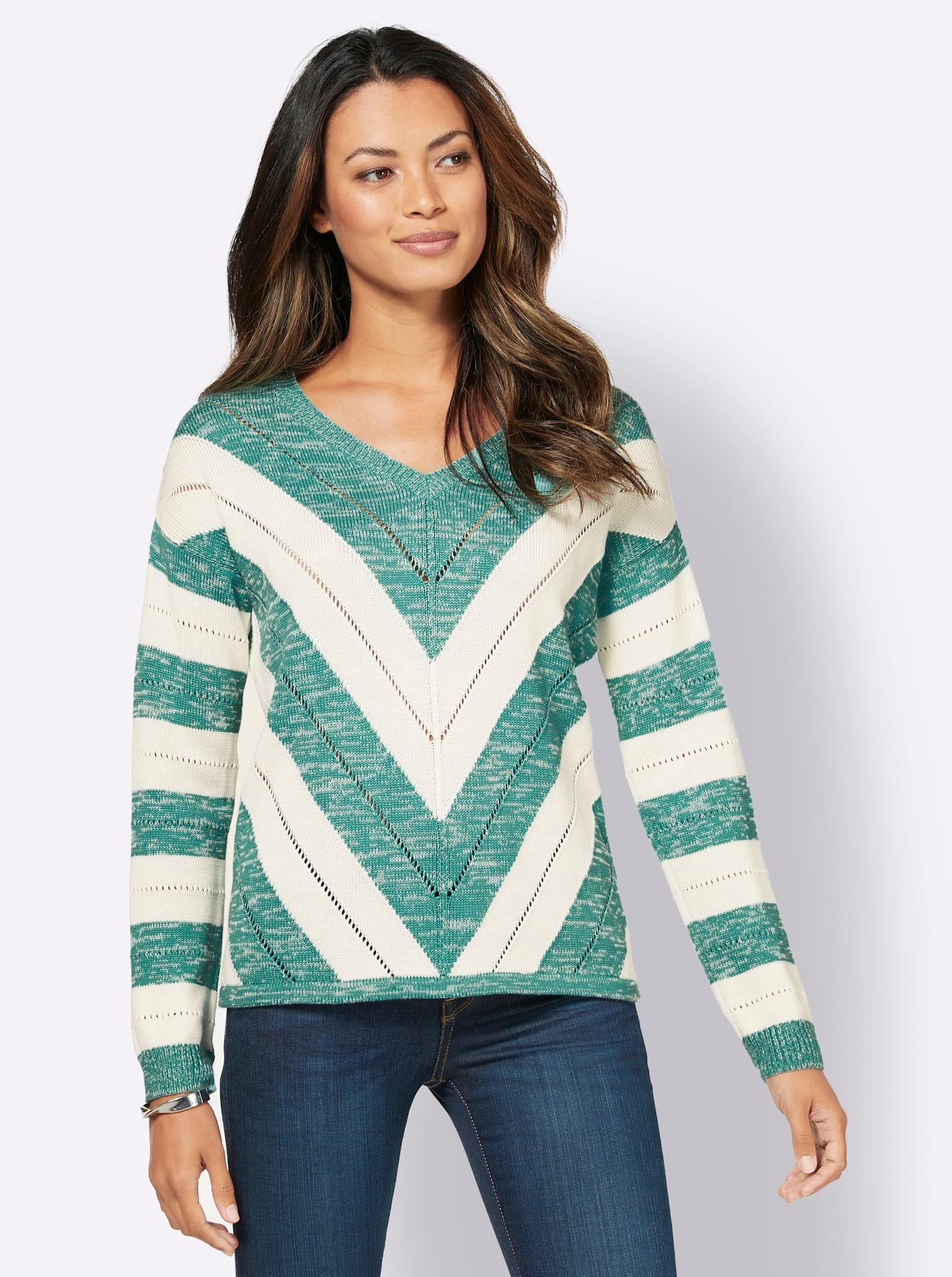 creation L Ajourpullover »Pullover«