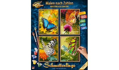 Schipper Malen nach Zahlen »Meisterklasse Quattro - Schmetterling«, Made in Germany kaufen