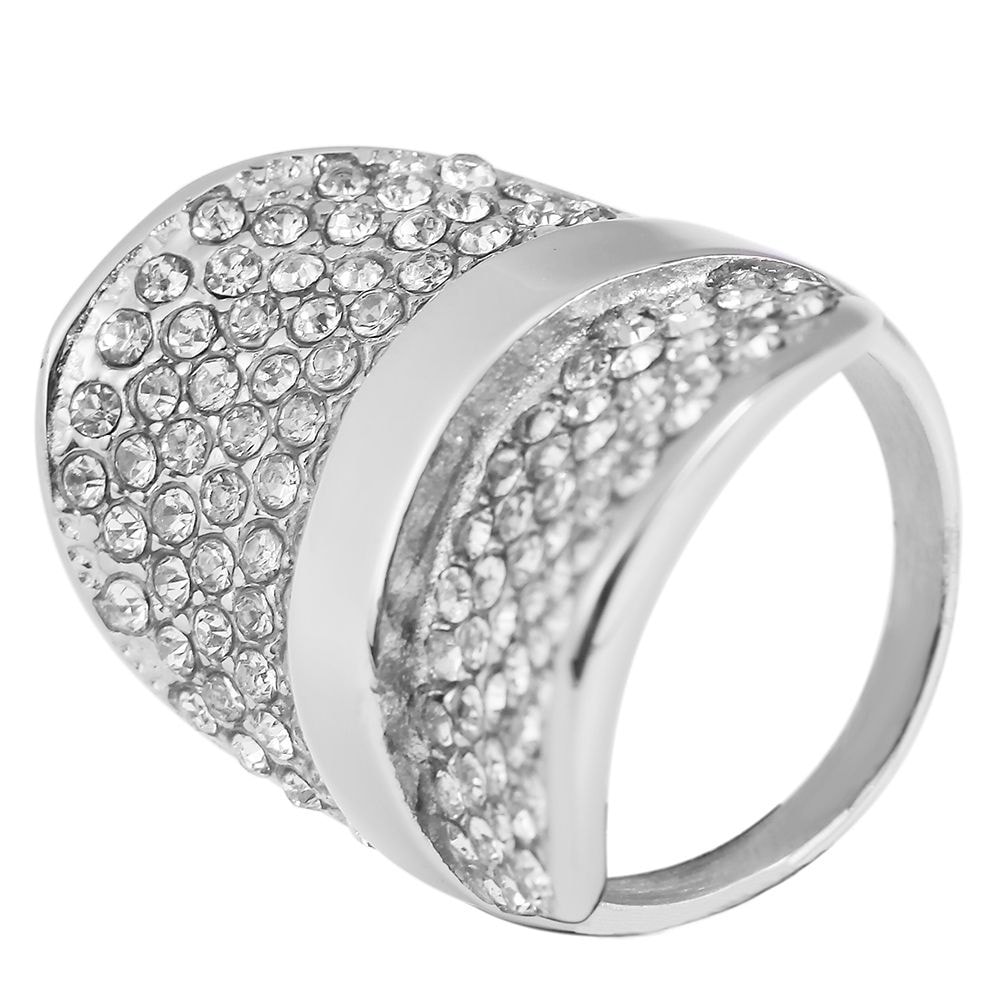 Adelia´s Fingerring »Damen Ring aus Edelstahl«