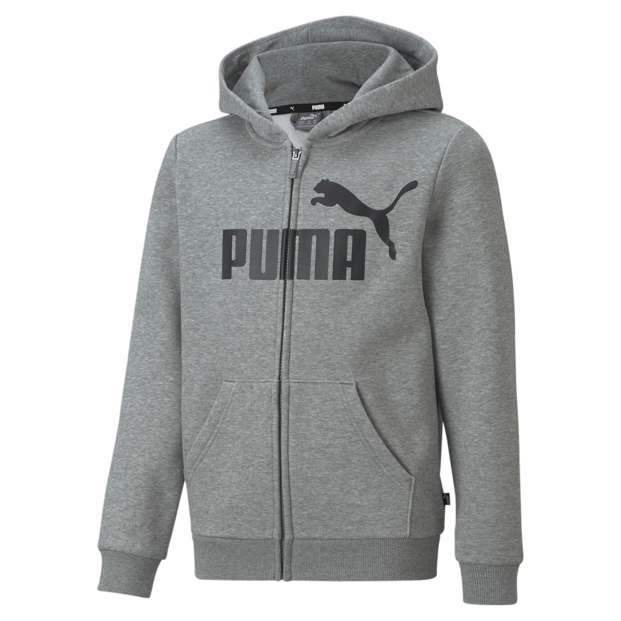 PUMA Sweatjacke "Essentials Big Logo Kapuzenjacke Jungen"