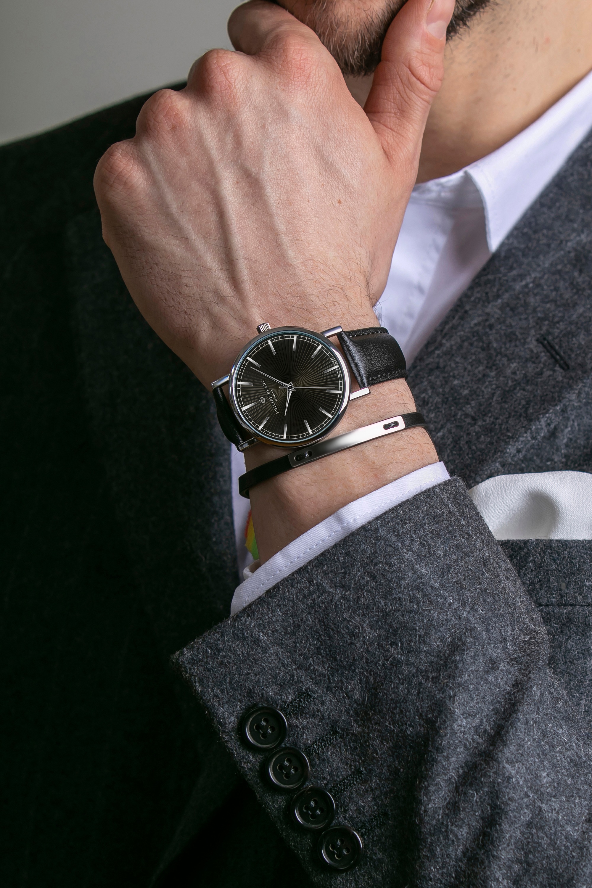 PHILIPP BLANC Armband »PBA17BS«