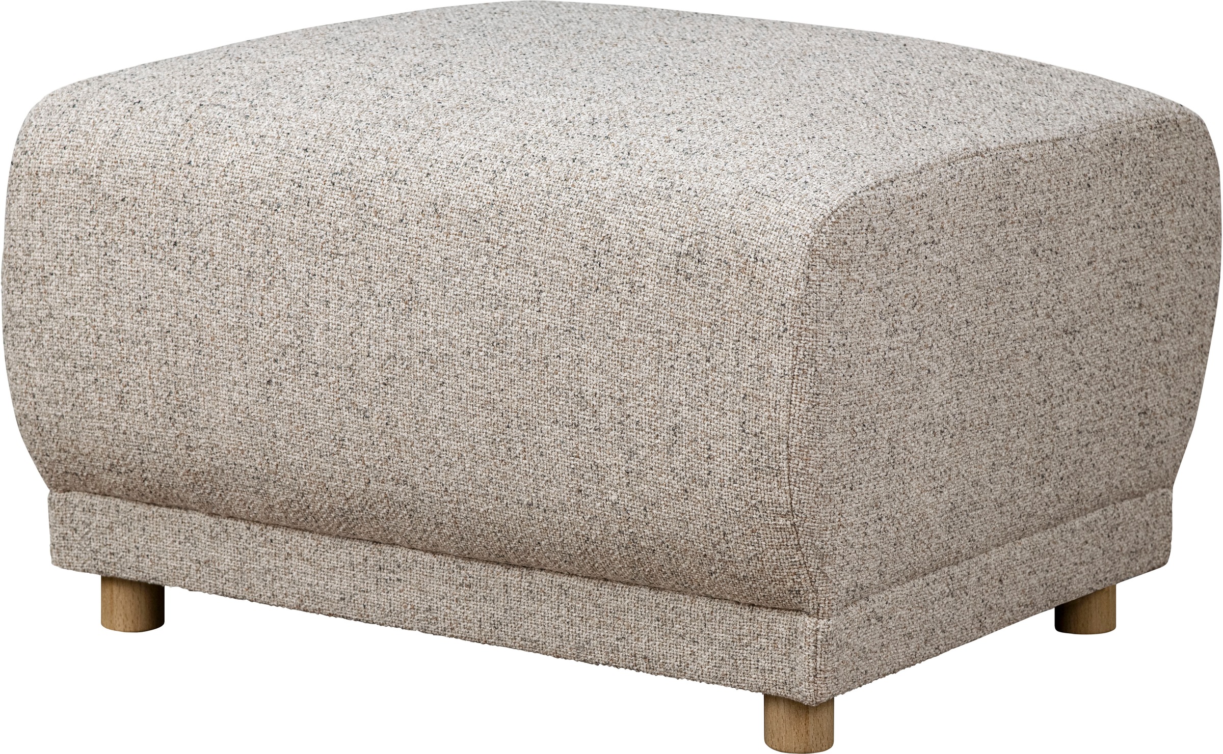 Home affaire Polsterhocker »LEMPS«, klein passend zur Serie, B/T/H: 70/70/46 cm
