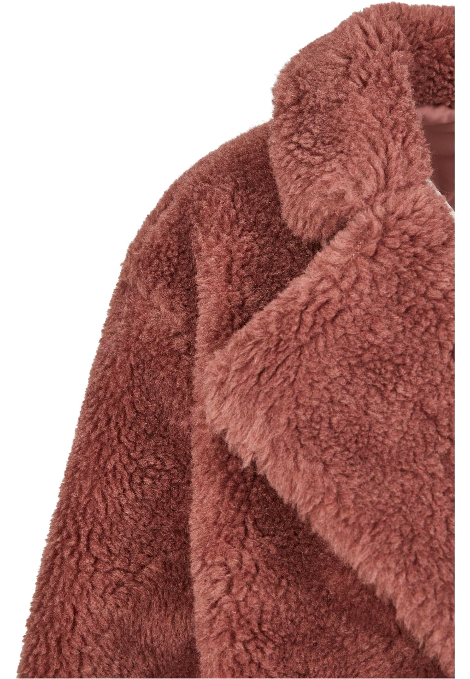 URBAN CLASSICS Parka »Urban Classics Damen Ladies Oversized Sherpa Coat«, (1 St.), ohne Kapuze