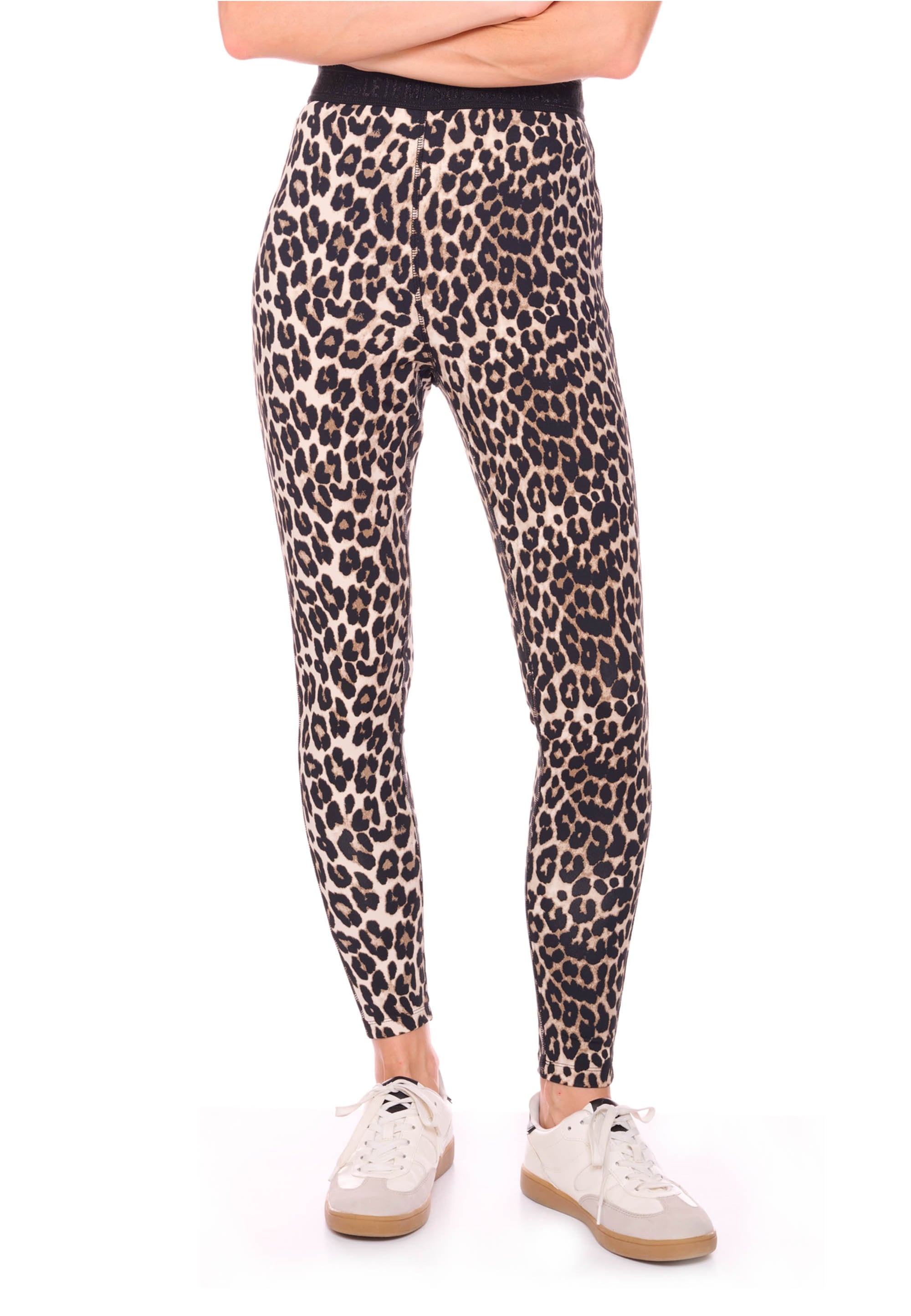 Le Temps Des Cerises Leggings "ZAYN", in angesagter Leo-Optik günstig online kaufen