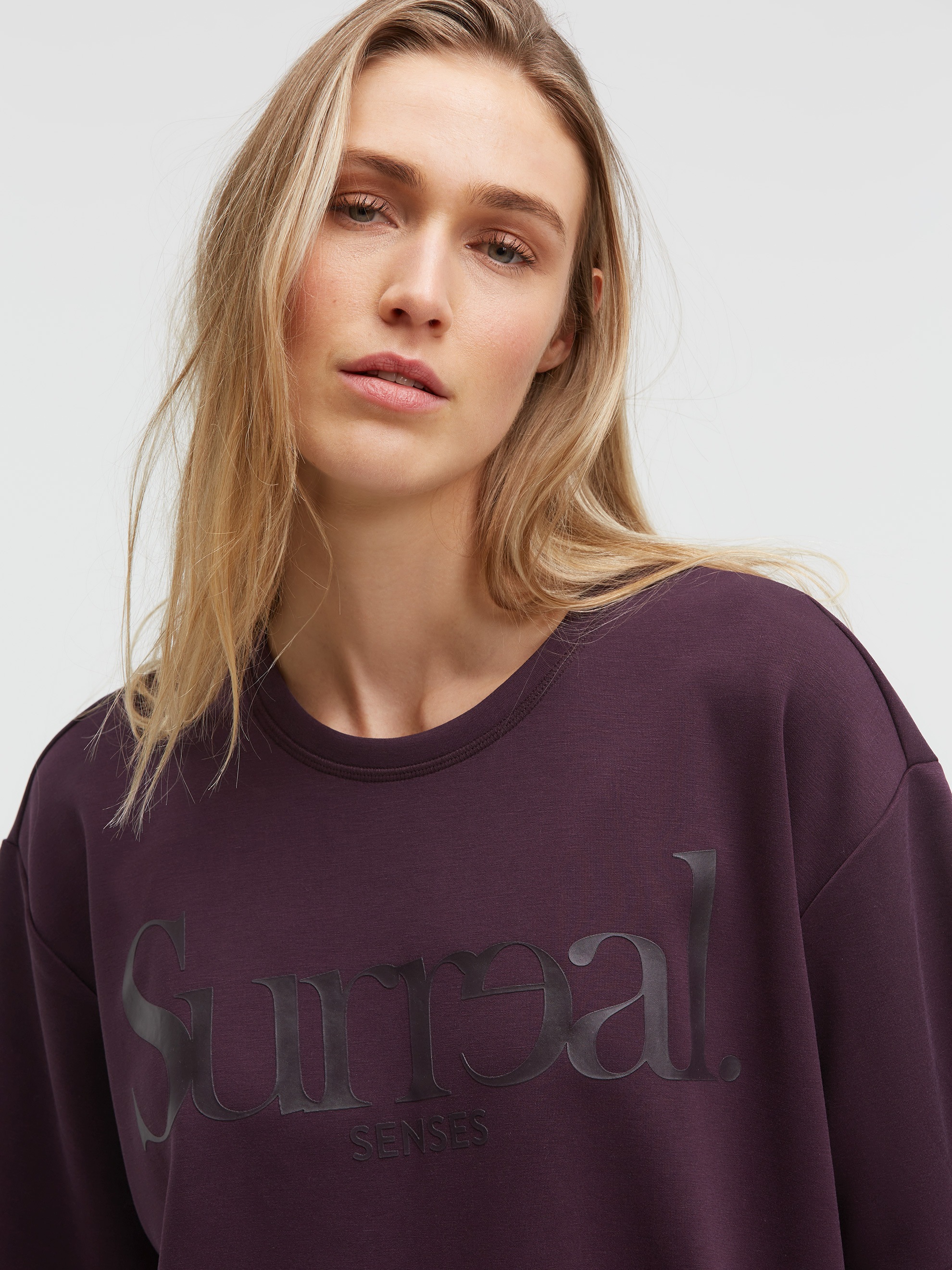 SENSES.THE LABEL Sweater , mit abgerundeten Saum
