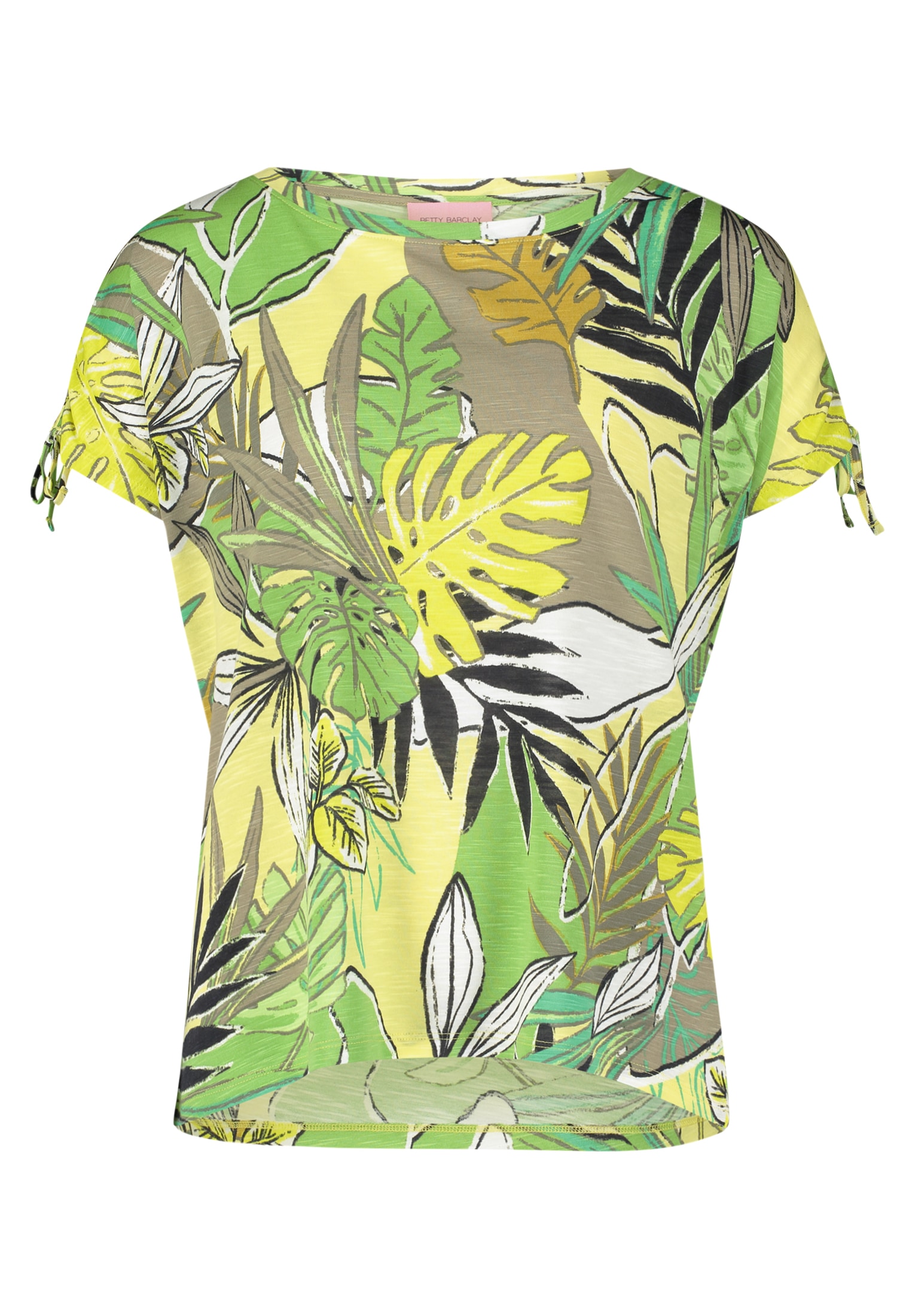 Betty Barclay Kurzarmshirt »Betty Barclay Casual-Shirt mit Raffung«, (1 tlg.), Druck