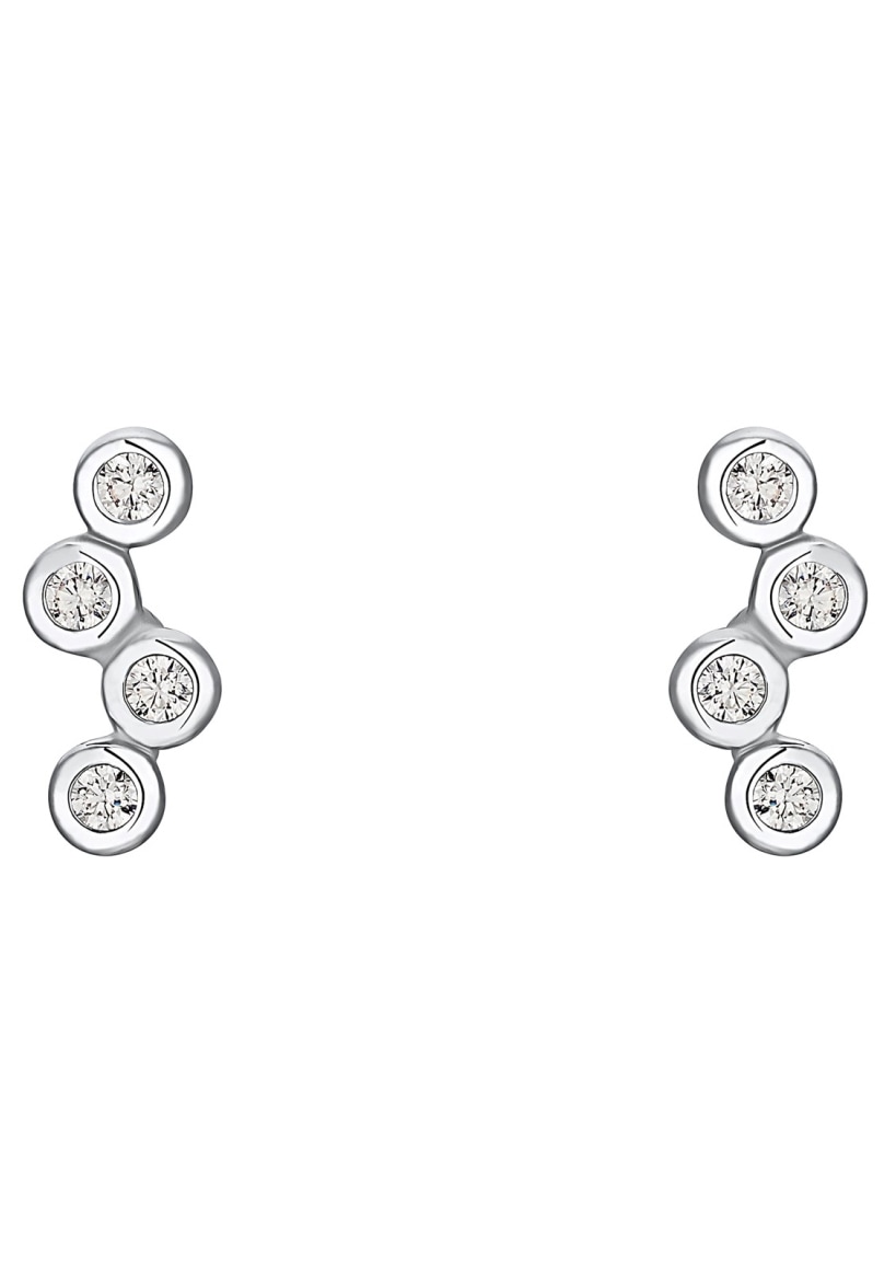 s.Oliver Paar Ohrstecker »2034408«, mit Zirkonia (synth.)