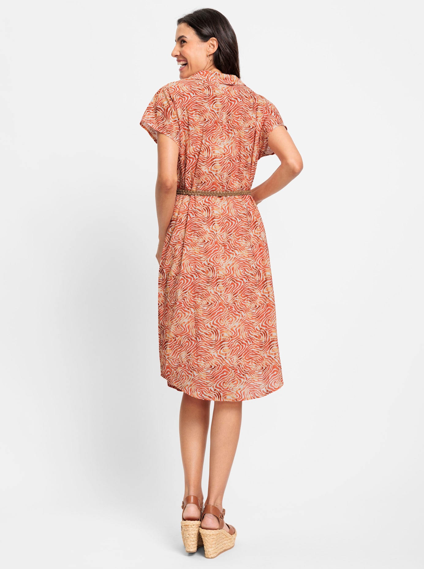 Inspirationen Jerseykleid »Druck-Kleid«