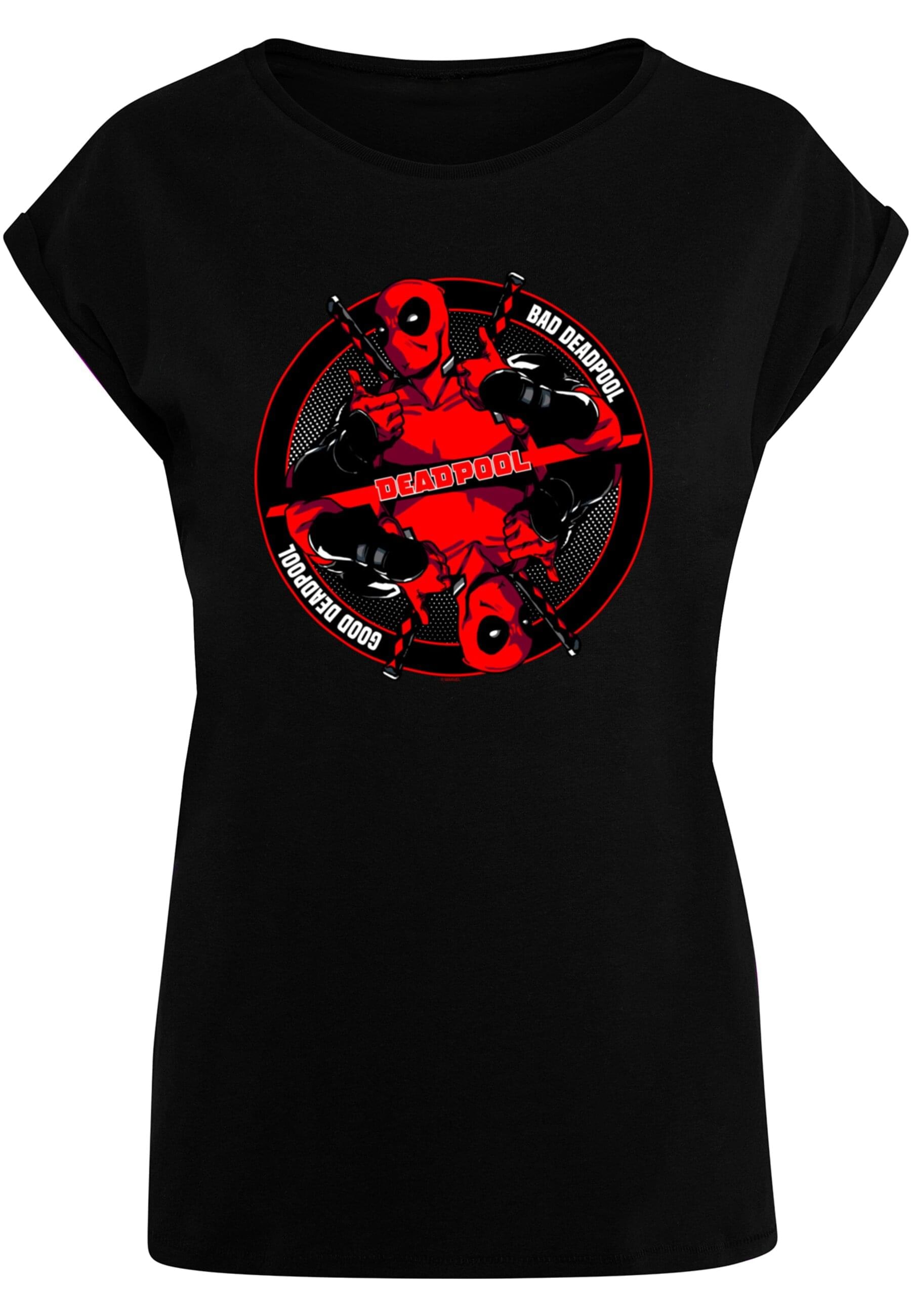 ABSOLUTE CULT T-Shirt "ABSOLUTE CULT Damen Ladies Deadpool - Good Bad T-Shi günstig online kaufen