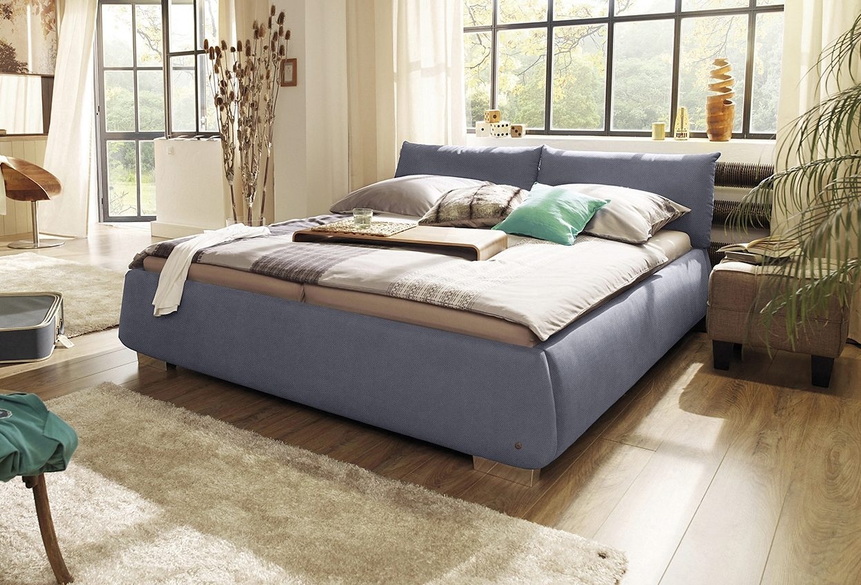 TOM TAILOR Polsterbett »SOFT PILLOW«, mit Kopfteil in Kissenform, wahlweise mit Lattenrost und Matratze
