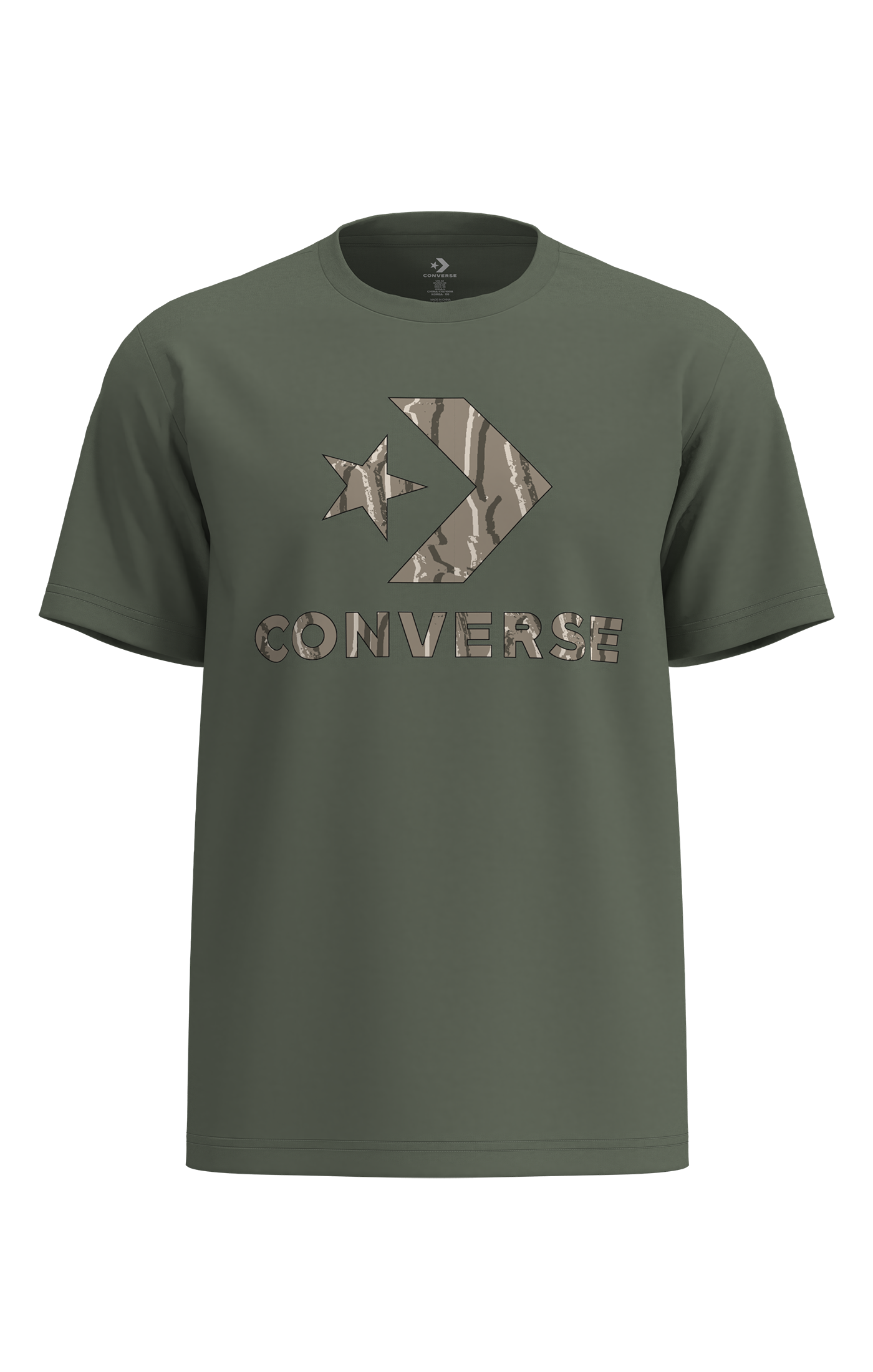 Converse T-Shirt »STANDARD FIT CENTER FRONT LARGE LOGO STAR CHEV  SS TEE«