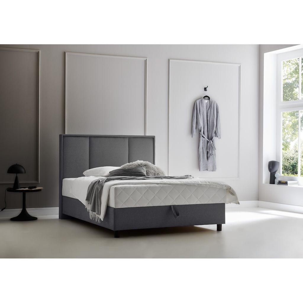 ATLANTIC home collection Boxbett »ARLA«, mit Taschen-Federkernmatratze und Bettkasten