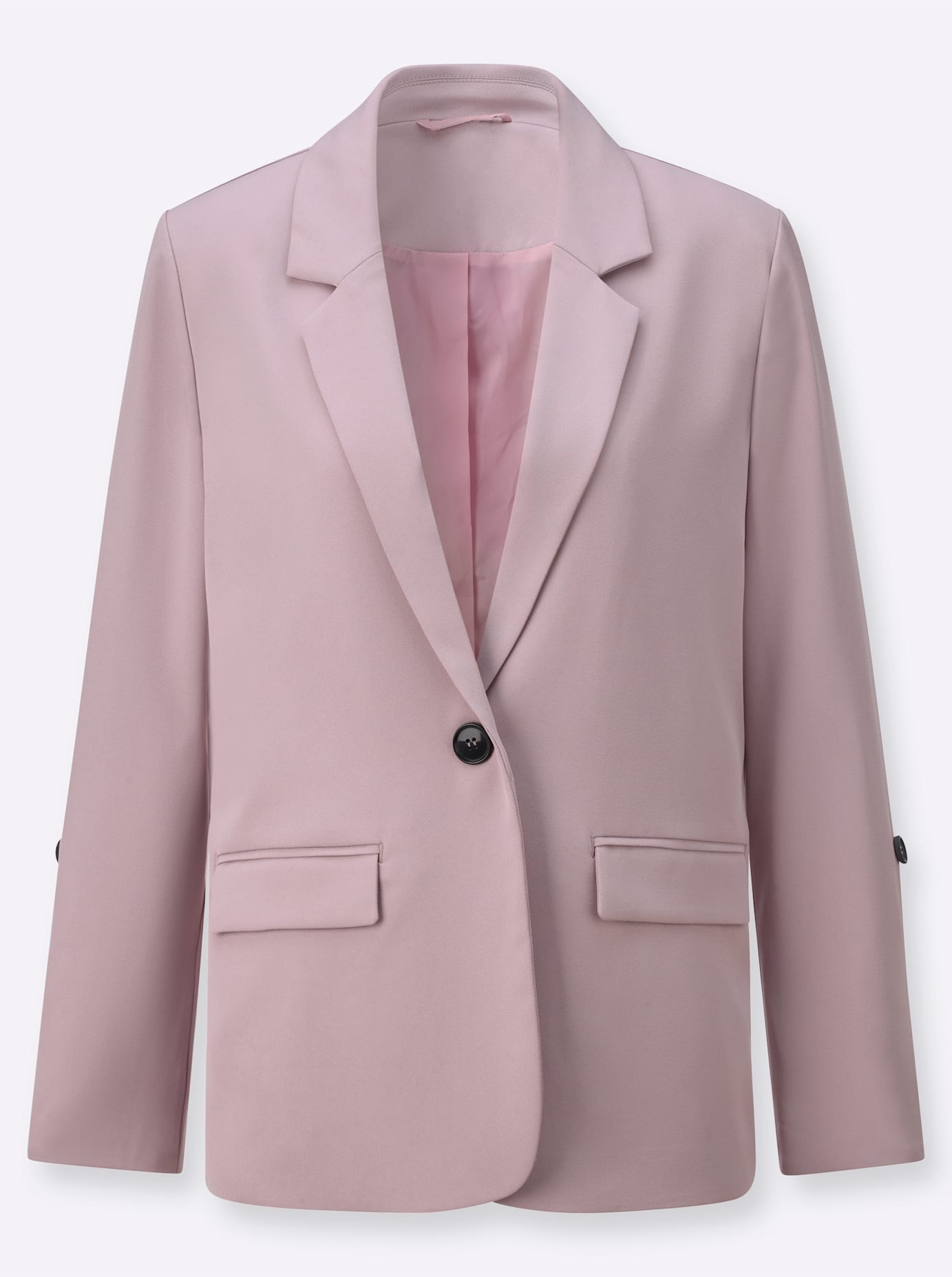 INSPIRATIONEN Blusenblazer Mauve 52 3