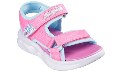 Sandale »SOLA GLOW SANDAL«, Sommerschuh, Klettschuh, Sandalette, mit Glitzer und...