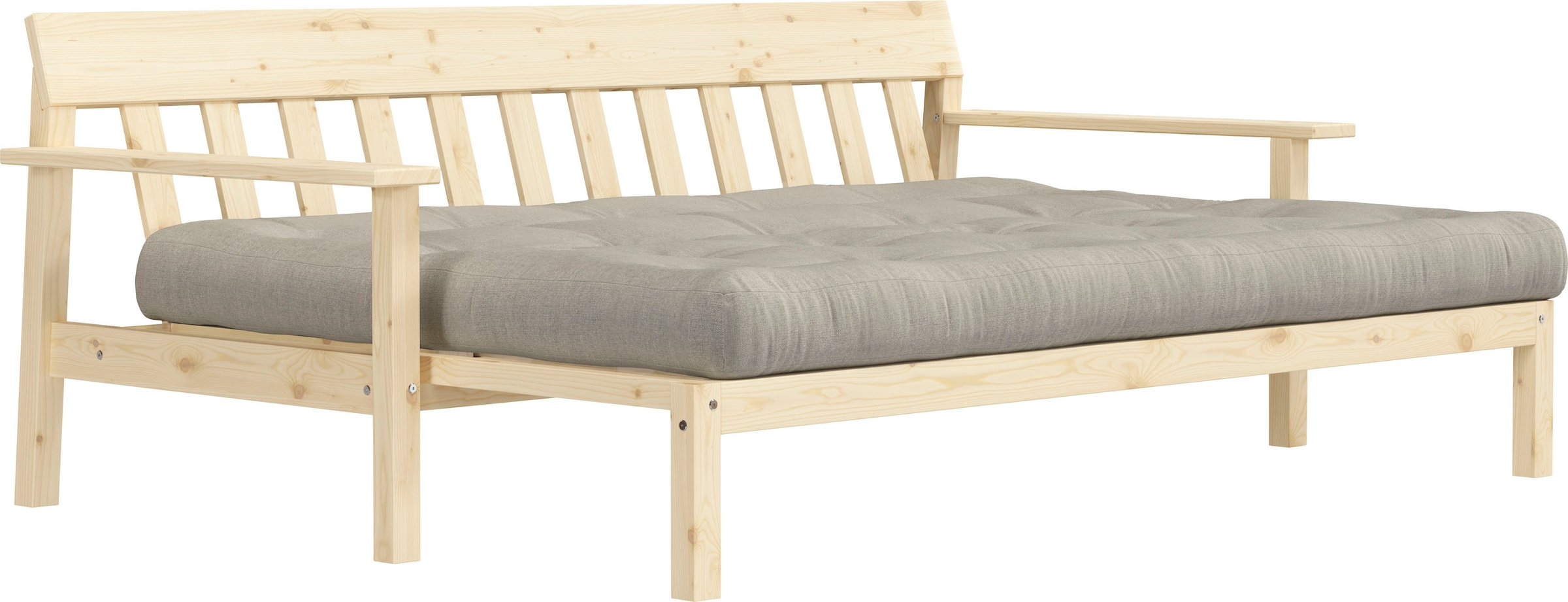 Karup Design Schlafsofa »Unwind«, Mit Holzstruktur, inkl. Futonmatratze, Liegefläche 130x190 cm
