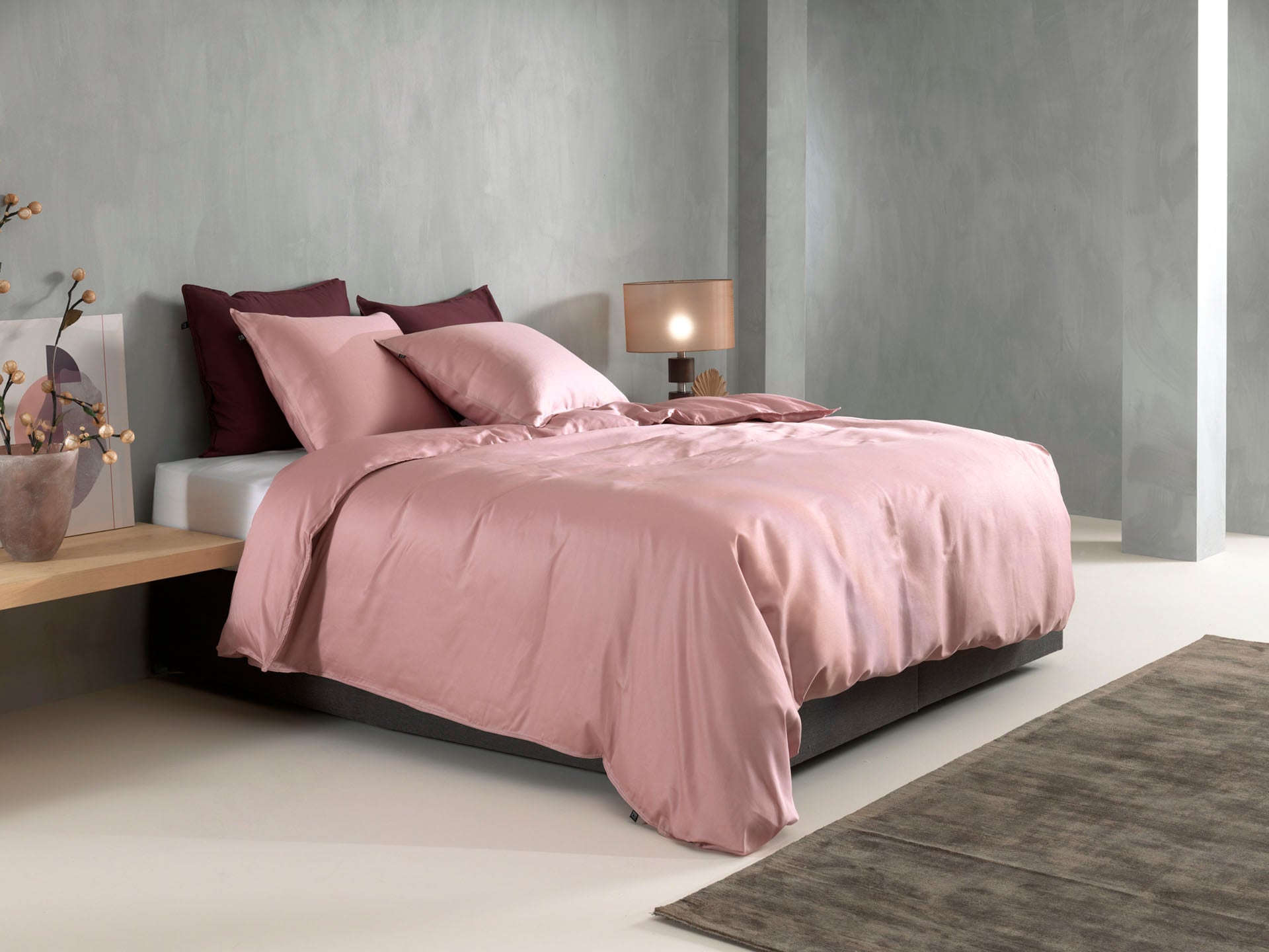 ZO HOME "Zohome Baumwolle Mako-Satin Bettwäsche Satinado" 1 Stk. Bettwäsche aus 100% Baumwolle, hochwertige Mako-Satin, ab 135x200 cm.