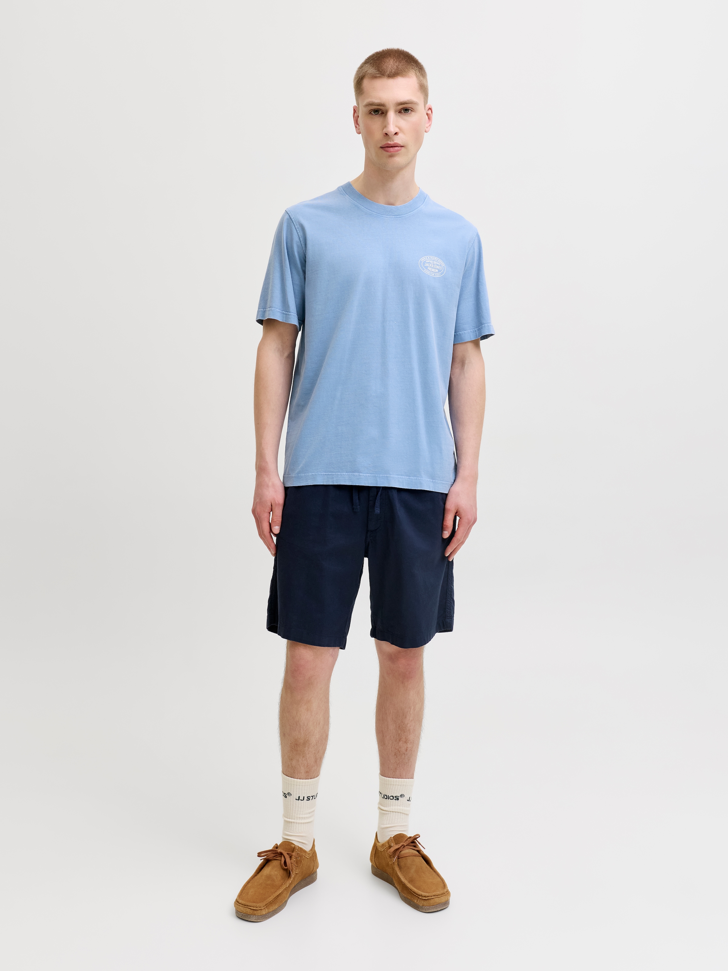 Jack & Jones T-Shirt »JPRBLUFELIX SS TEE« mit Logo Print