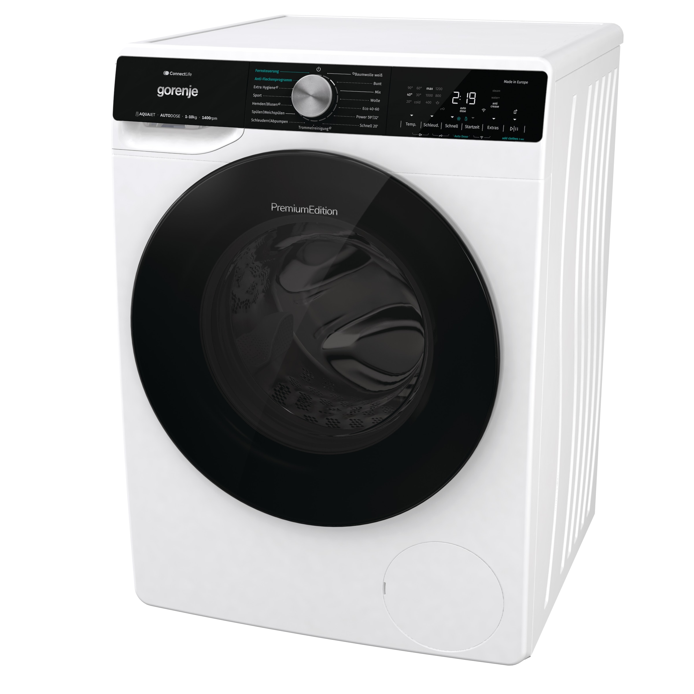 GORENJE Waschmaschine »WNS14A4ATS«, 10 kg, 1400 U/min, Energieklasse A-40%