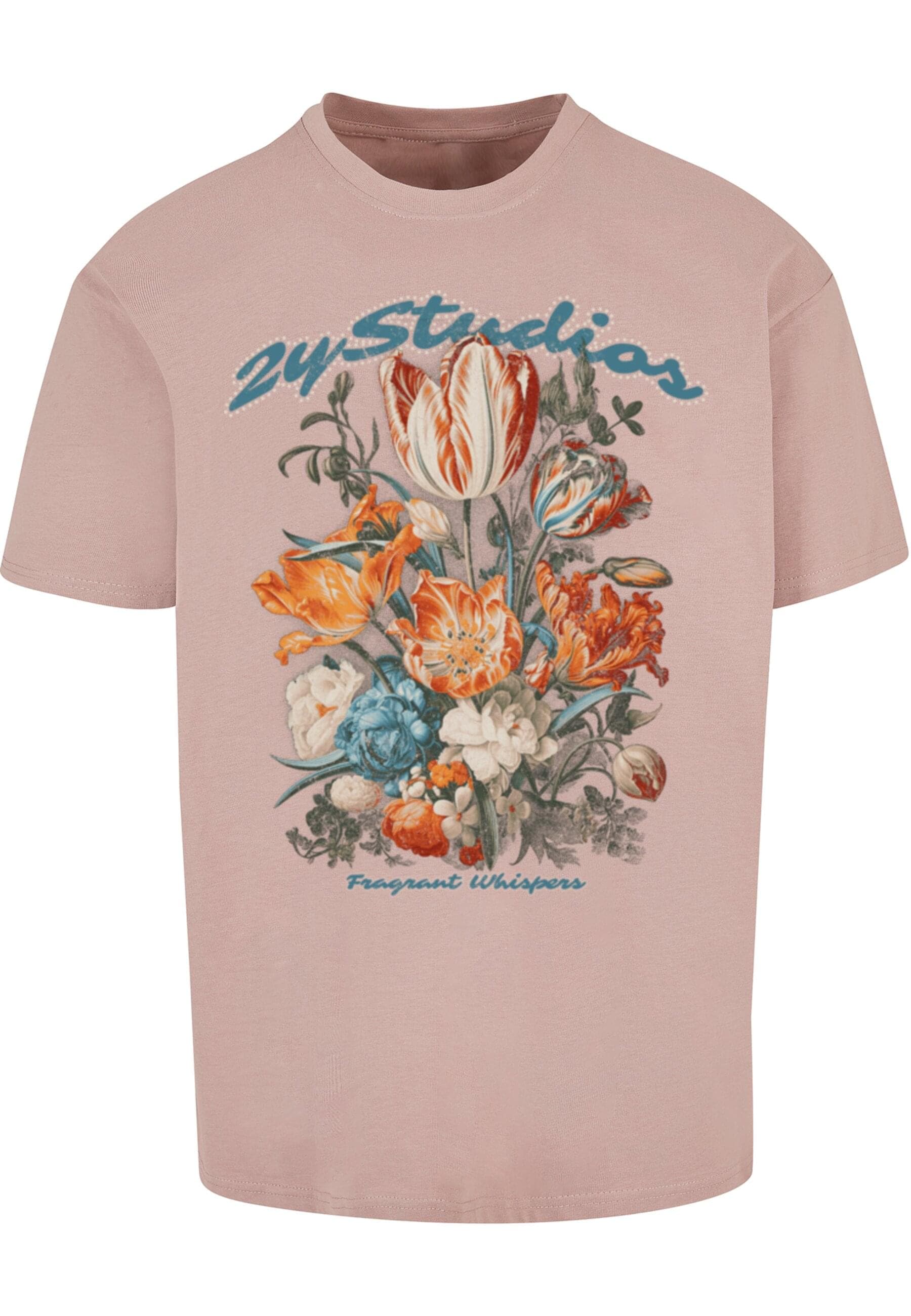 2Y Studios T-Shirt "2Y Studios Herren FLOWERS TEE" 1 Stk. tlg. günstig online kaufen