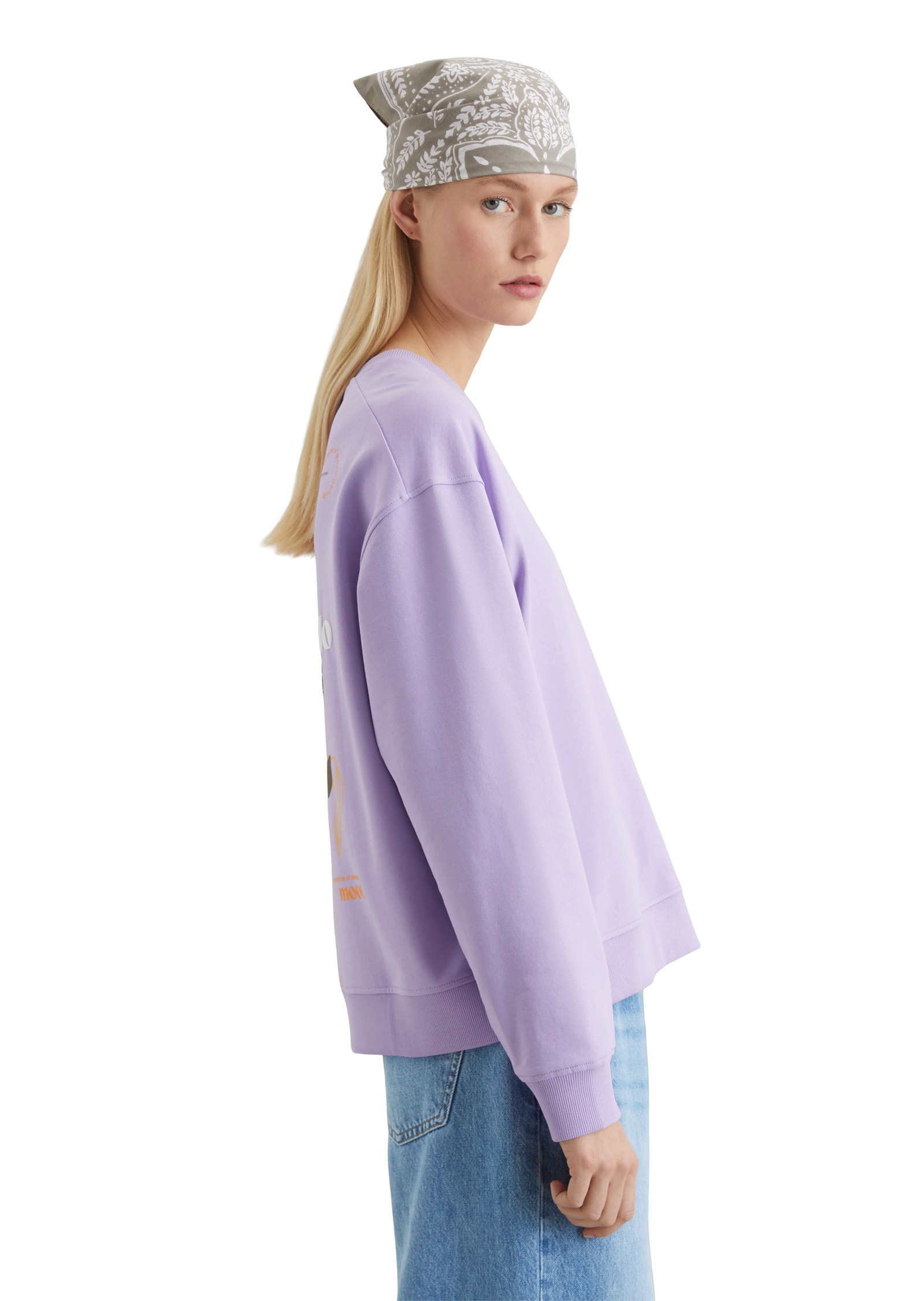 Marc O'Polo DENIM Sweatshirt »mit markantem Rückenprint«