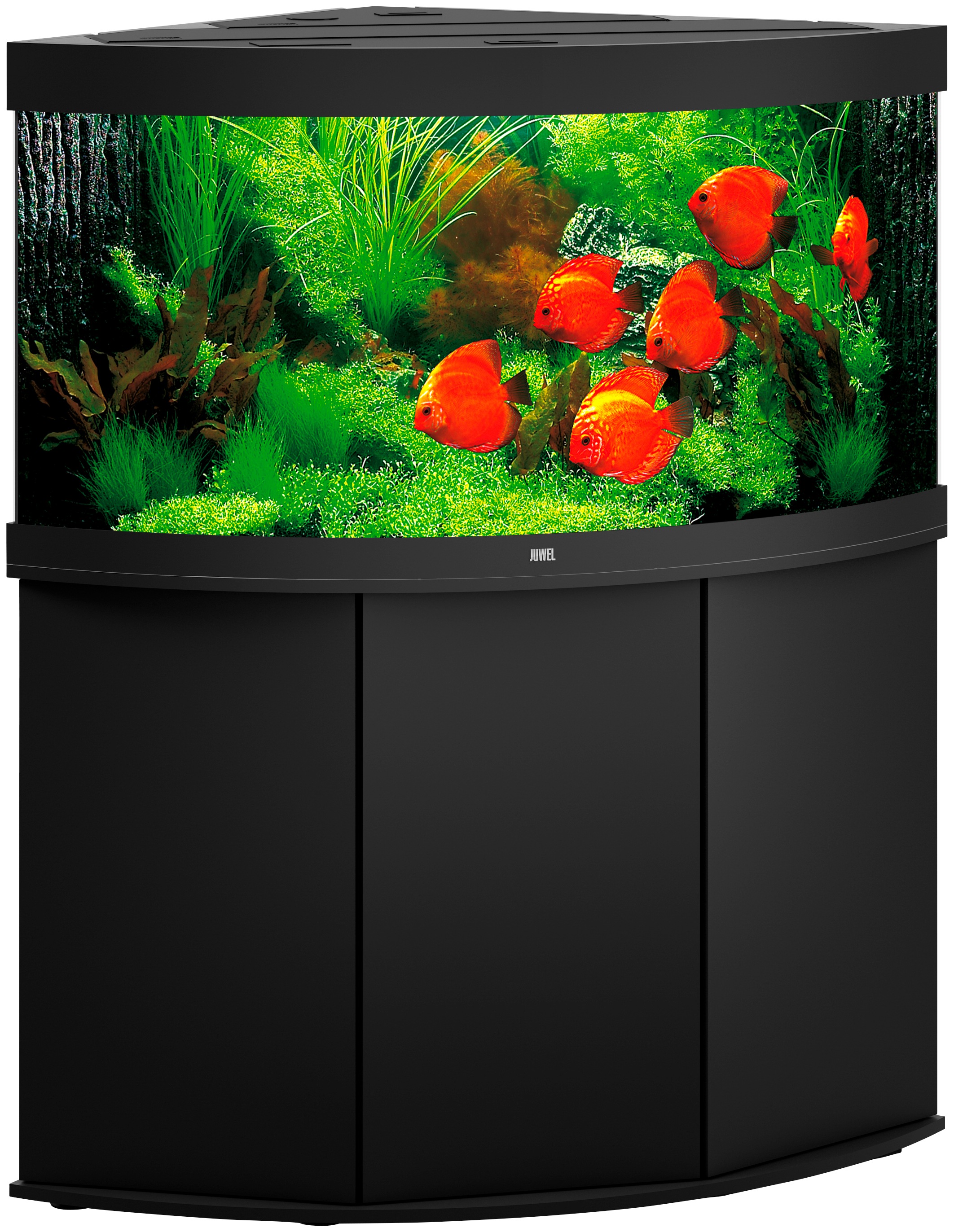 Juwel Aquarien Aquarien-set Trigon 350 Led + Sbx Trigon 350, Bxtxh: 123x87x138 Cm, 350 L, Mit Unterschrank