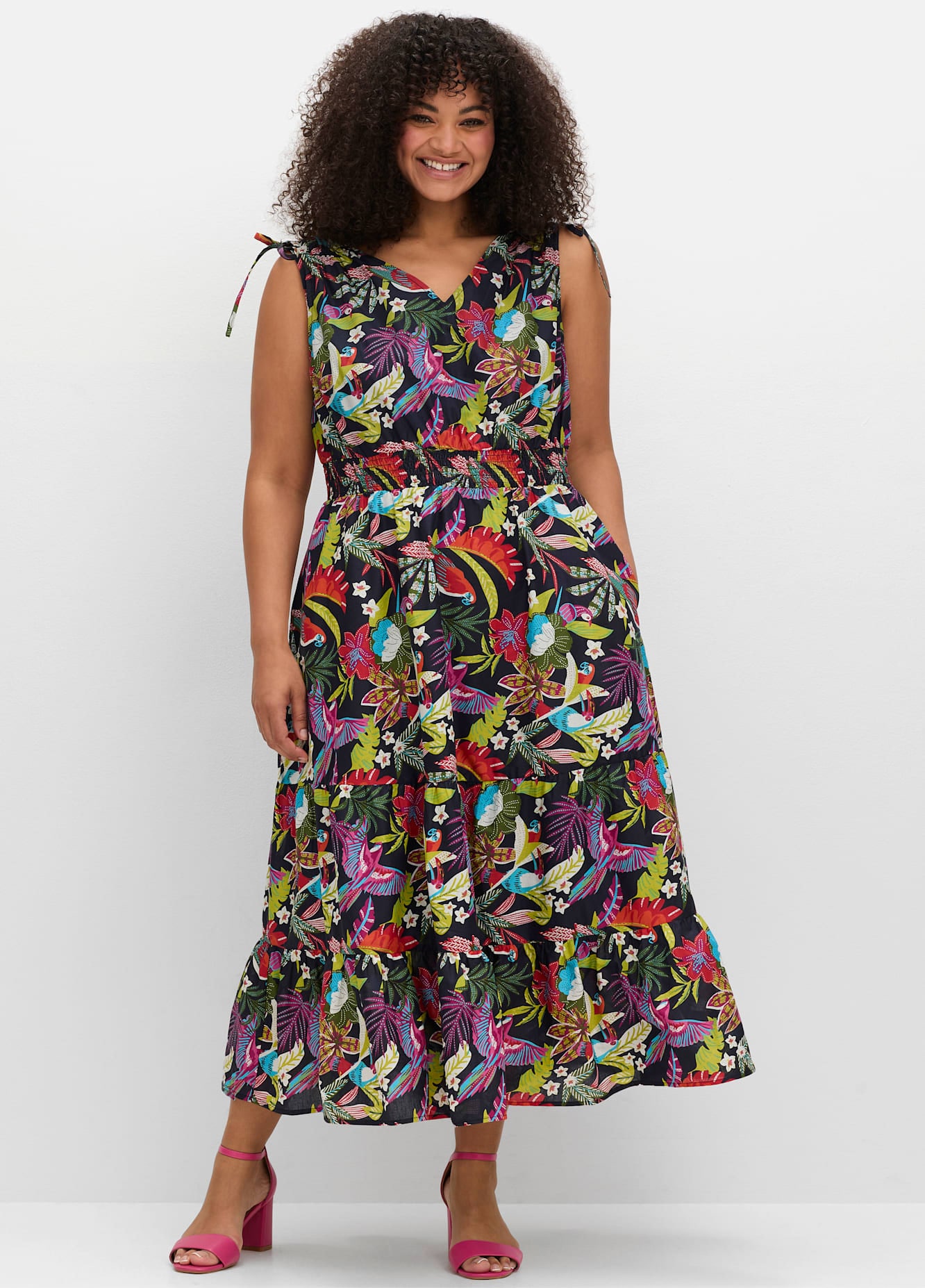 sheego by Joe Browns Maxikleid "Maxikleid" günstig online kaufen
