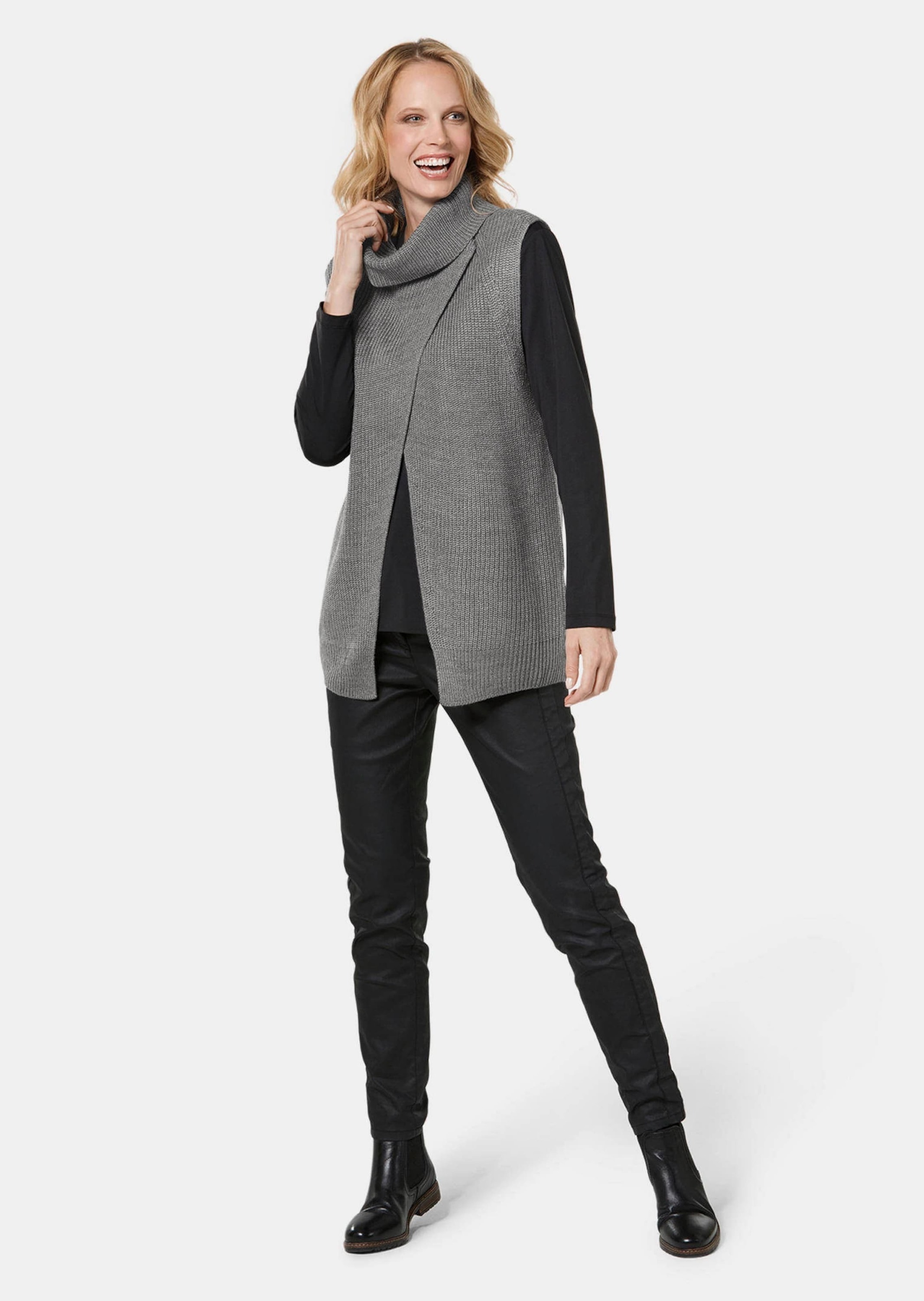 GOLDNER Pullunder "Kurzgröße Zeitloser, kombistarker Pullunder" günstig online kaufen