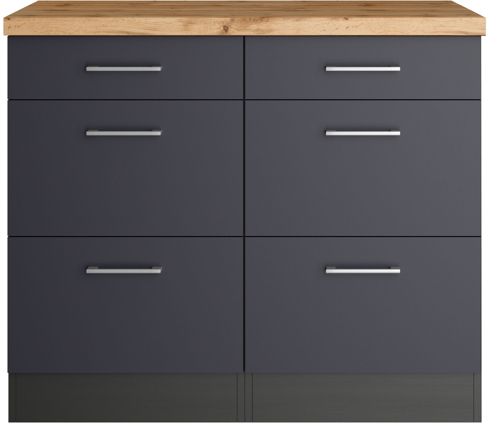 KOCHSTATION Unterschrank "KS-Milan", HELD Möbel, Auszugschrank 50 cm, matte günstig online kaufen