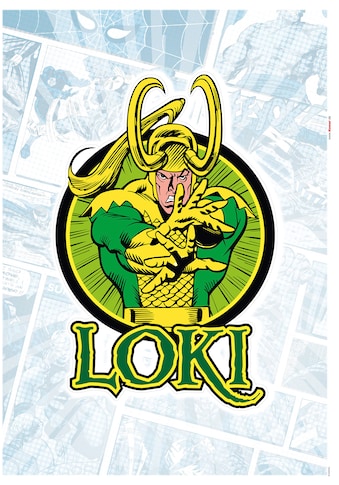 Komar Wandtattoo »Loki Comic Classic« (1 St....