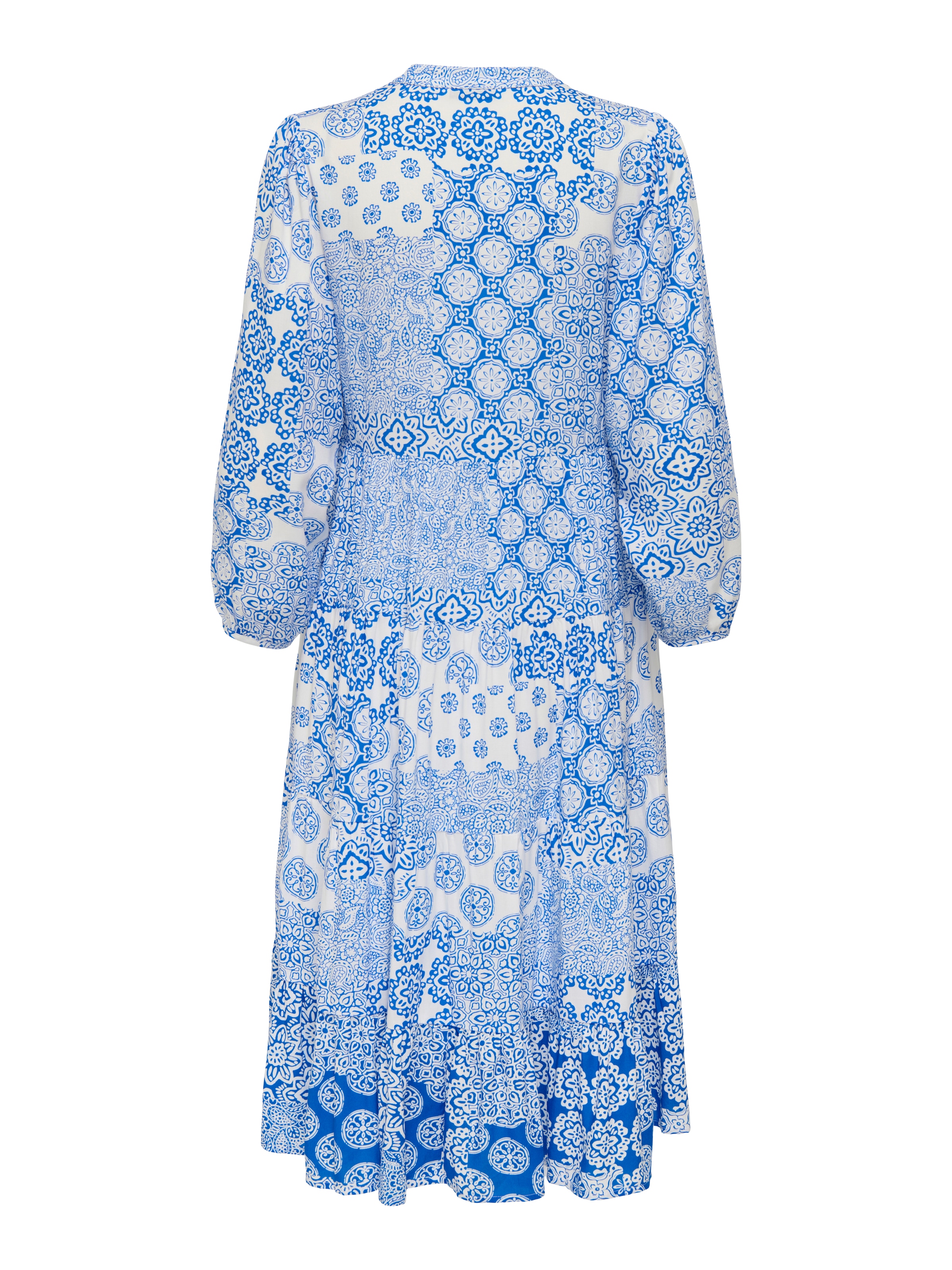 ONLY CARMAKOMA Tunikakleid »CARMILANA 3/4 DRESS WVN NOOS«, Sommerkleid