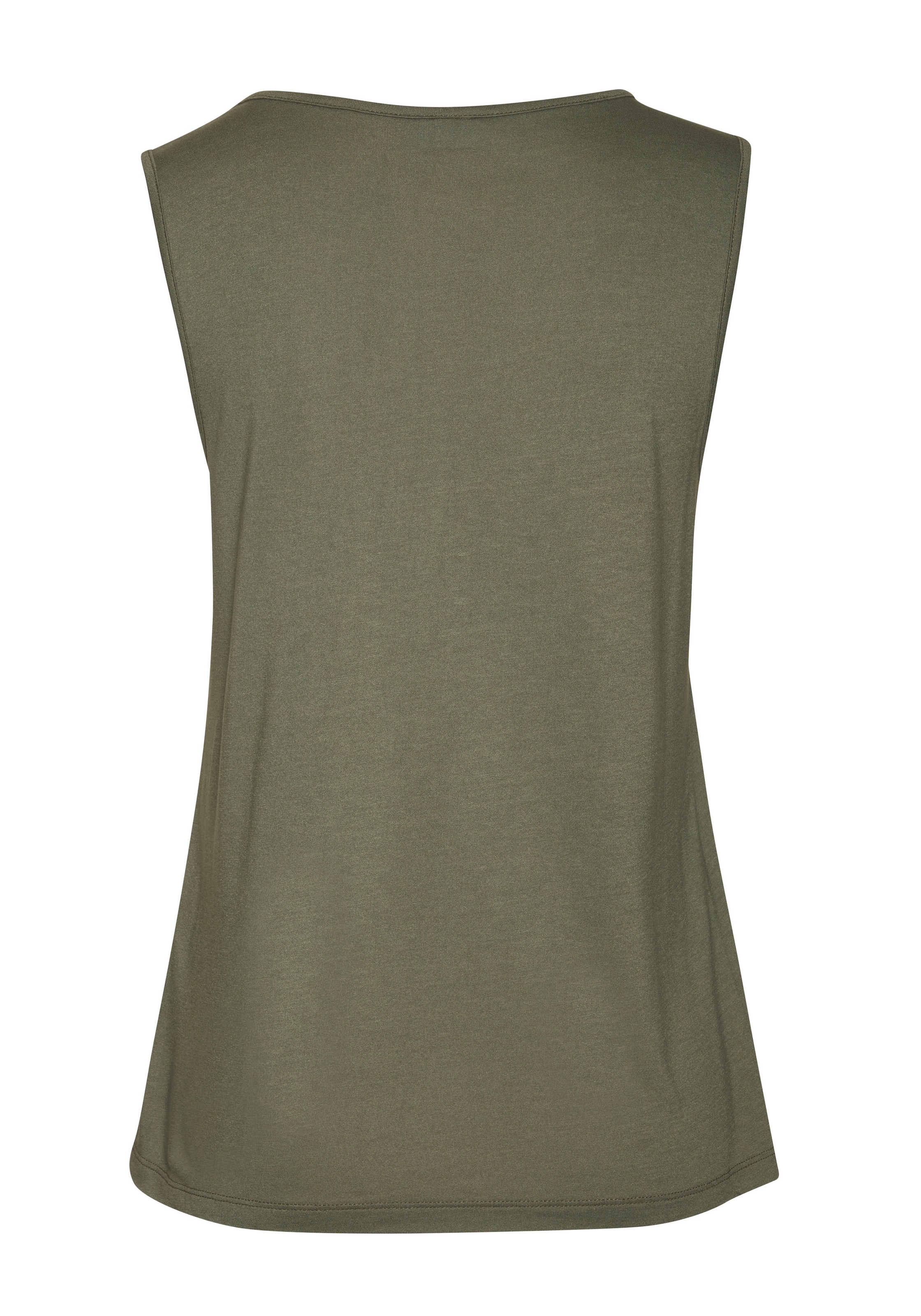 LASCANA Tanktop, mit Zierbändern, Jerseytop, modisches Damentop