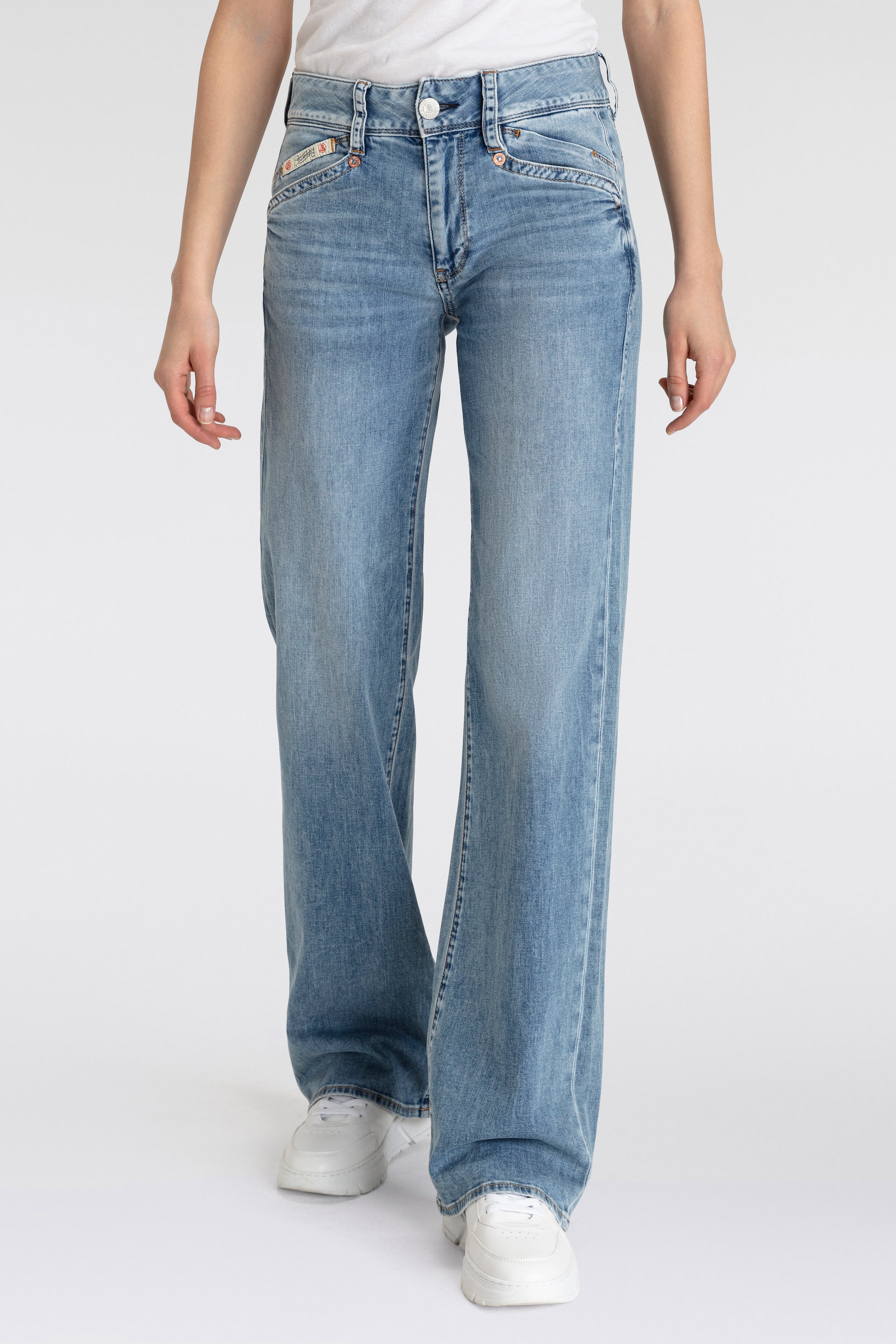 Herrlicher Bootcut-Jeans "Prime New Denim Light", mit Stretch günstig online kaufen