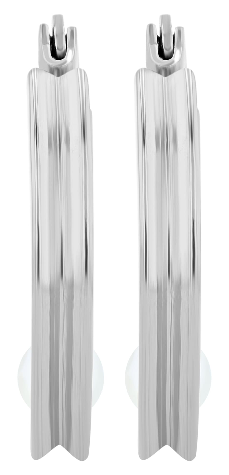 Adelia´s Paar Ohrhänger "Damen Ohrringe aus Edelstahl mit Perle" Zum Versch günstig online kaufen