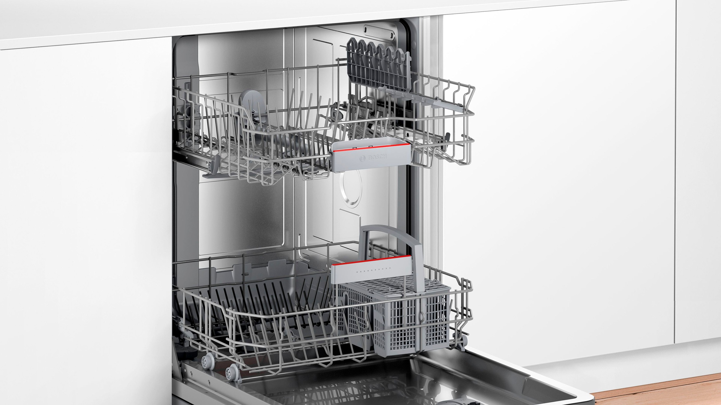 BOSCH vollintegrierbarer Geschirrspüler »SBV4HTX31E«, Serie 4