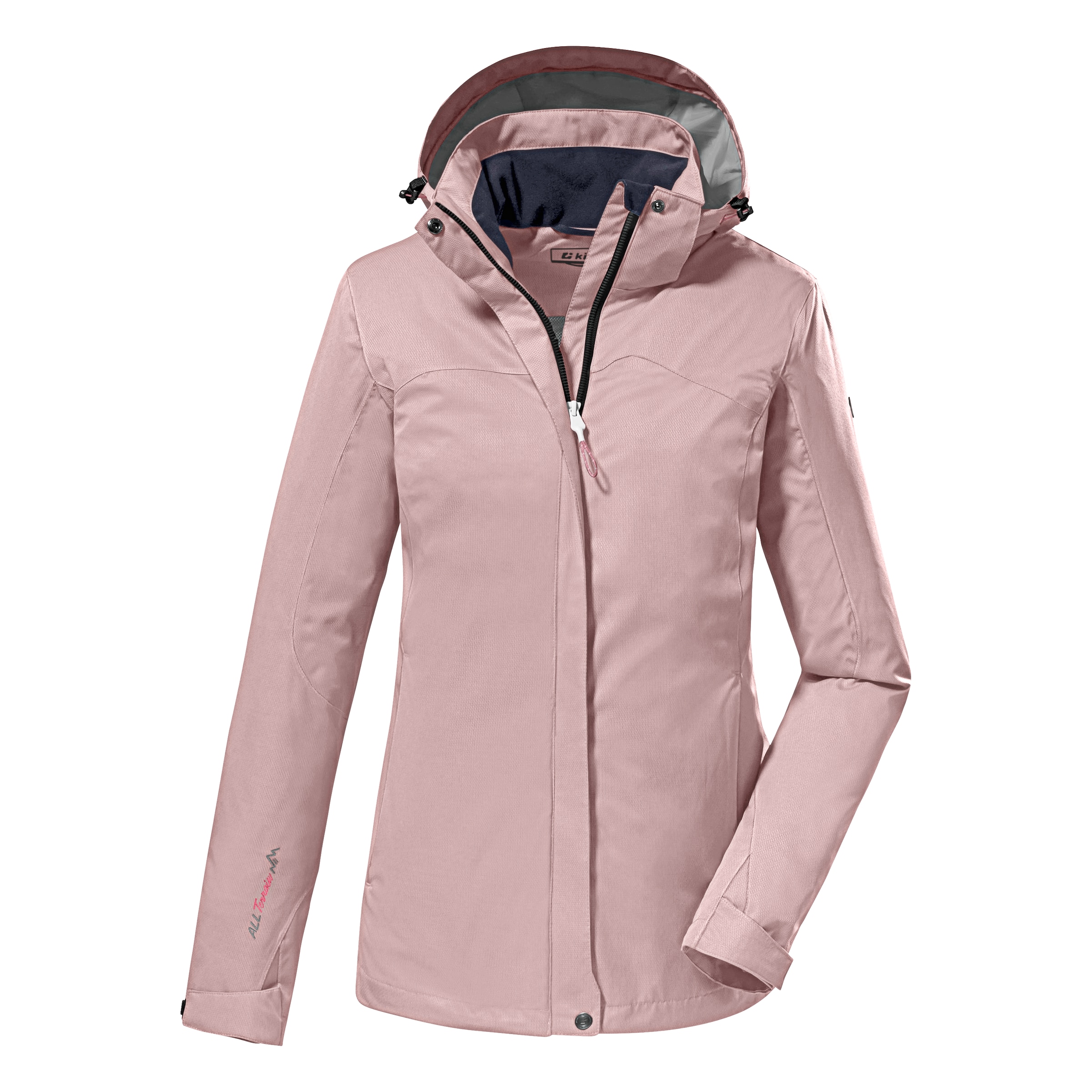 Killtec Funktionsjacke »KOS 133 WMN JCKT« mit Kapuze wärmend & wind- & wasserdicht, Übergangsjacke