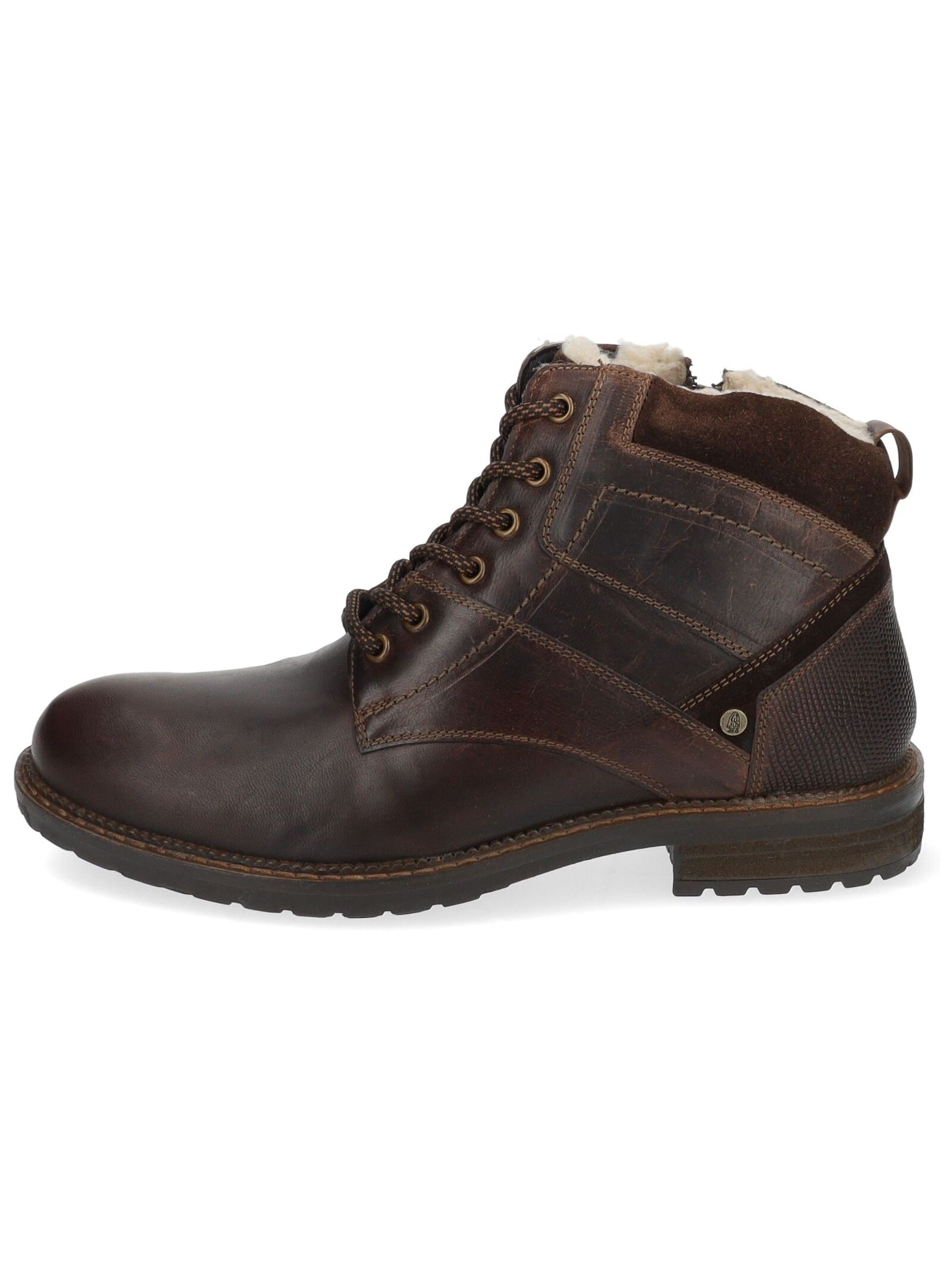 Hush Puppies Schnürstiefelette »Hush Puppies Stiefelette Leder«