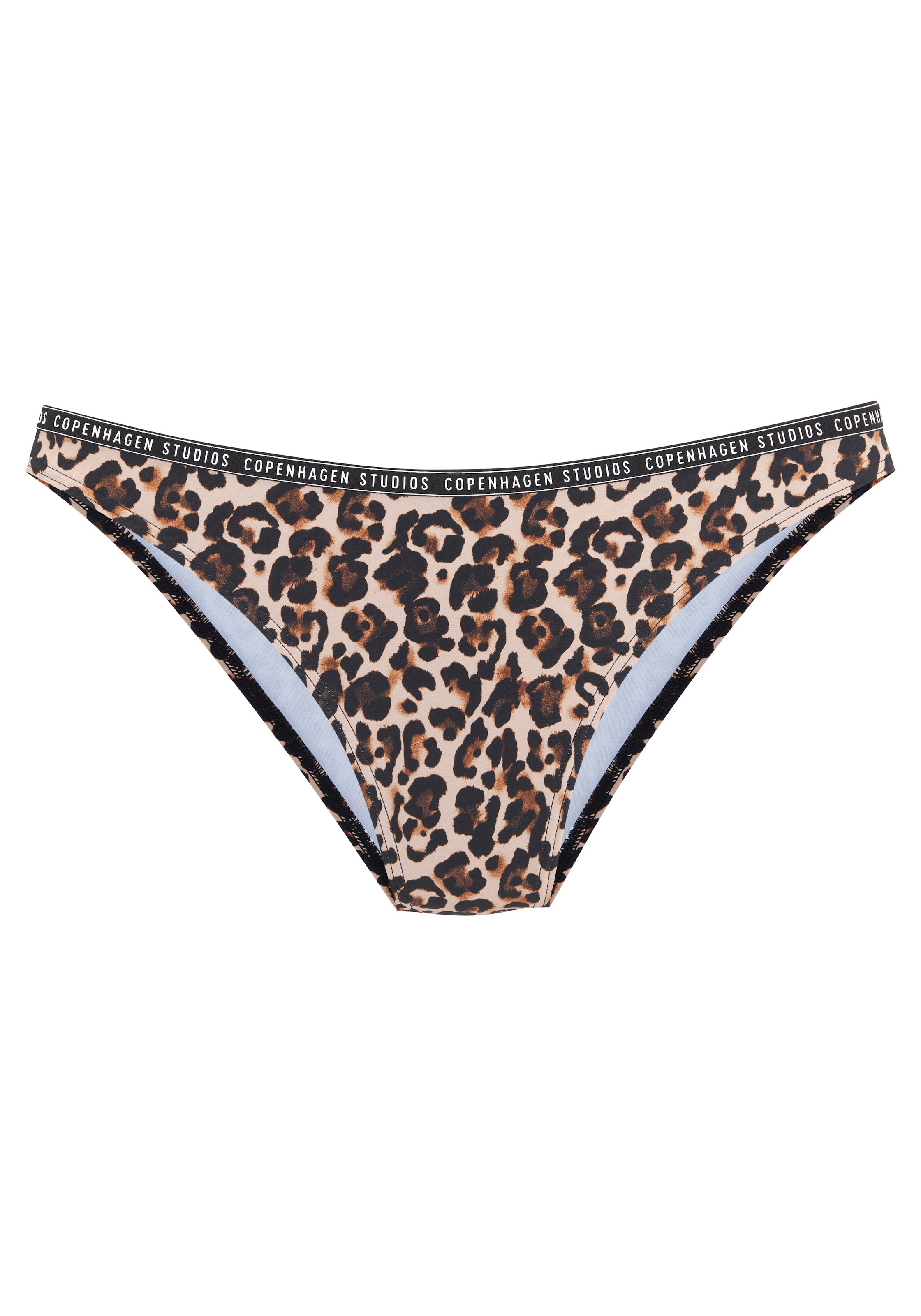 Bikini-Hose COPENHAGEN STUDIOS "Leody", Damen, Gr. 42, N-Gr, braun, bedruckt, Obermaterial: 84% Polyamid, 16% Elasthan. Futter: 92% Polyester, 8% Elasthan, Badehosen Bikini-Hose, Mit trendigem Animalprint 3
