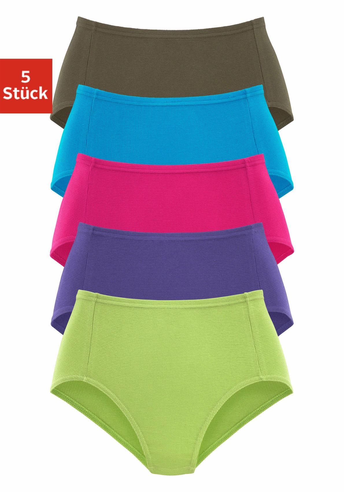 petite fleur by Lascana 5er-Pack, aus weicher Pikee-Qualität