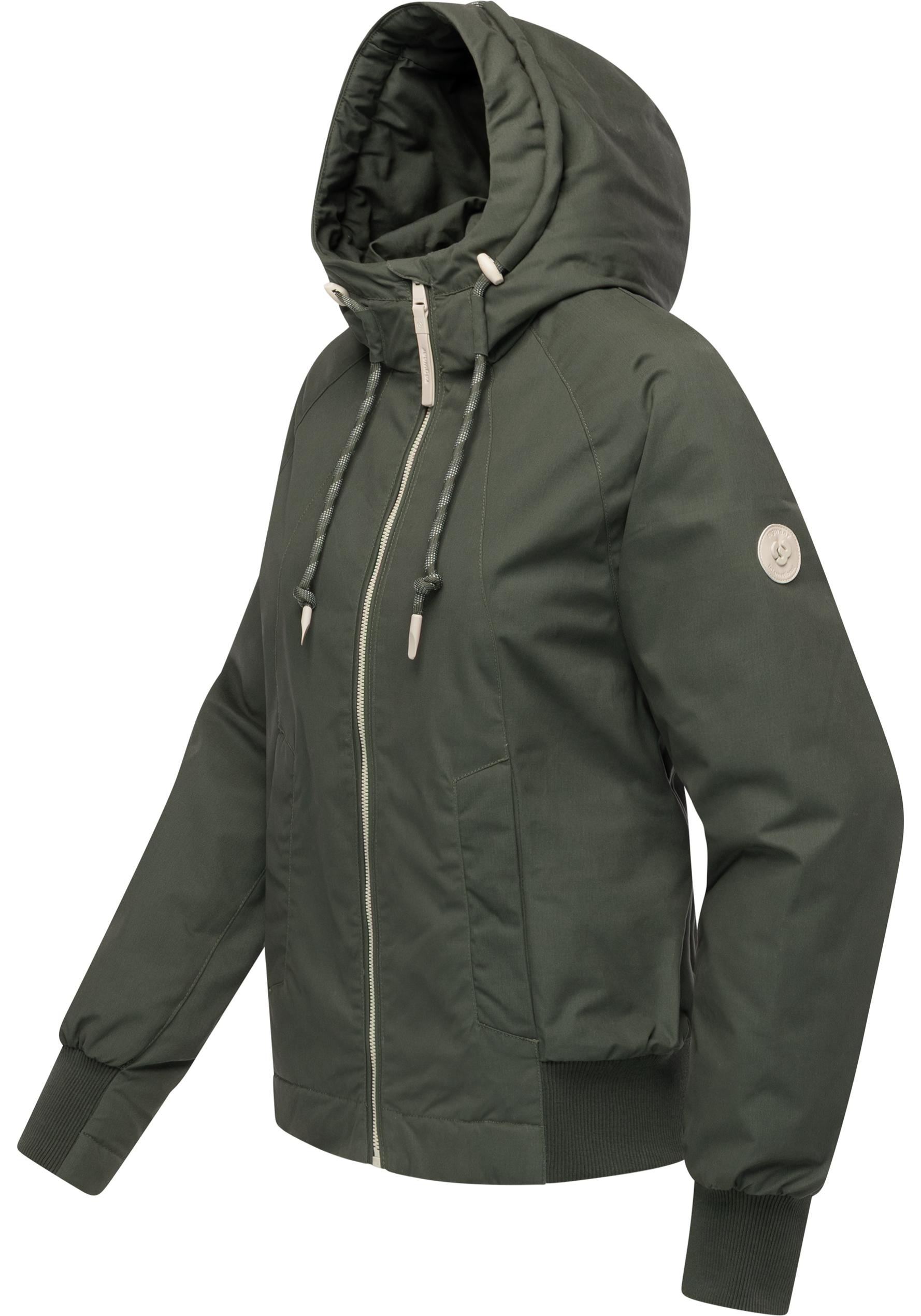 Ragwear Outdoorjacke »Lumie YOUMODO«, mit Kapuze, Gefütterte Übergangsjacke mit Kapuze
