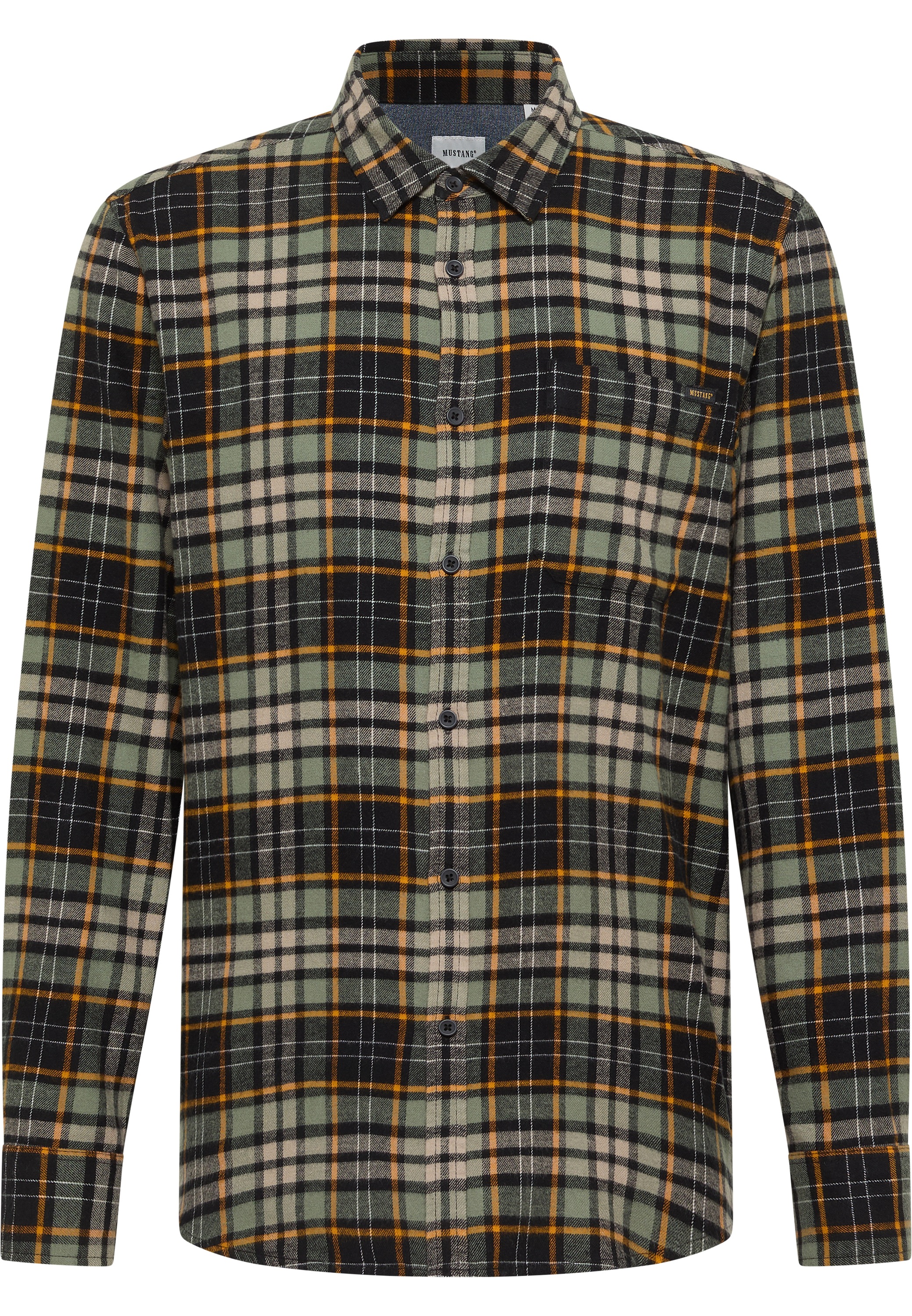 MUSTANG Langarmhemd "Herren Style Eastbridge" günstig online kaufen