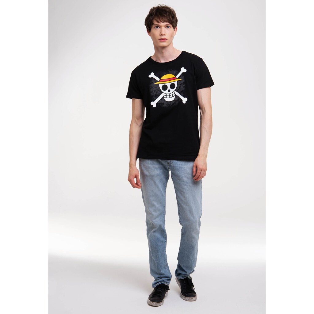LOGOSHIRT T-Shirt »One Piece - Skull«