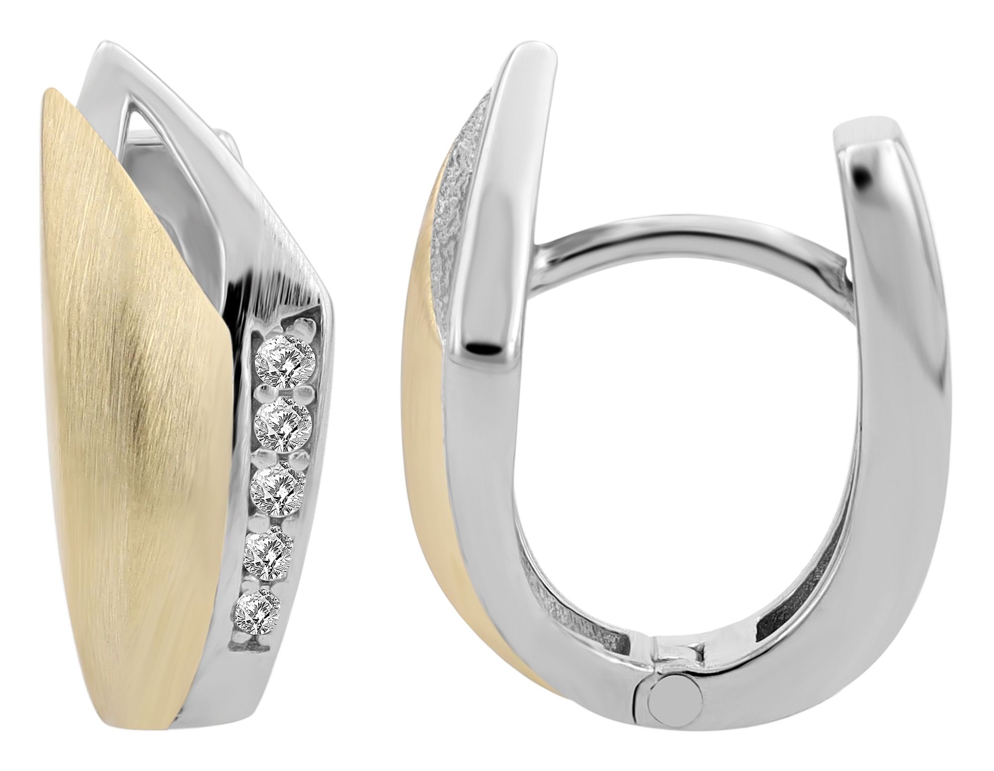 Adelia´s Klappcreolen »Damen Ohrringe – Klappcreole aus 925 Silber« Ein kleines Geschenk mit großer Wirkung